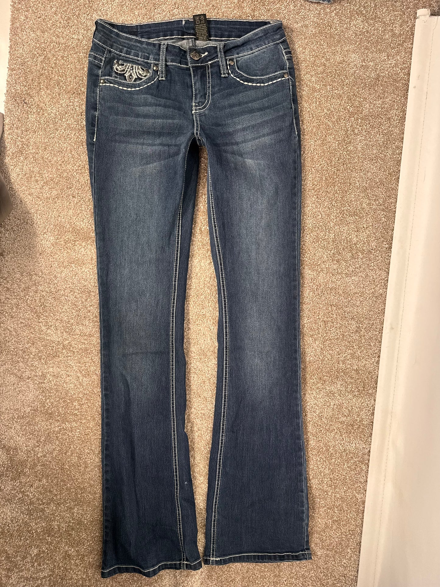 Lågmidjade jeans stl: XS