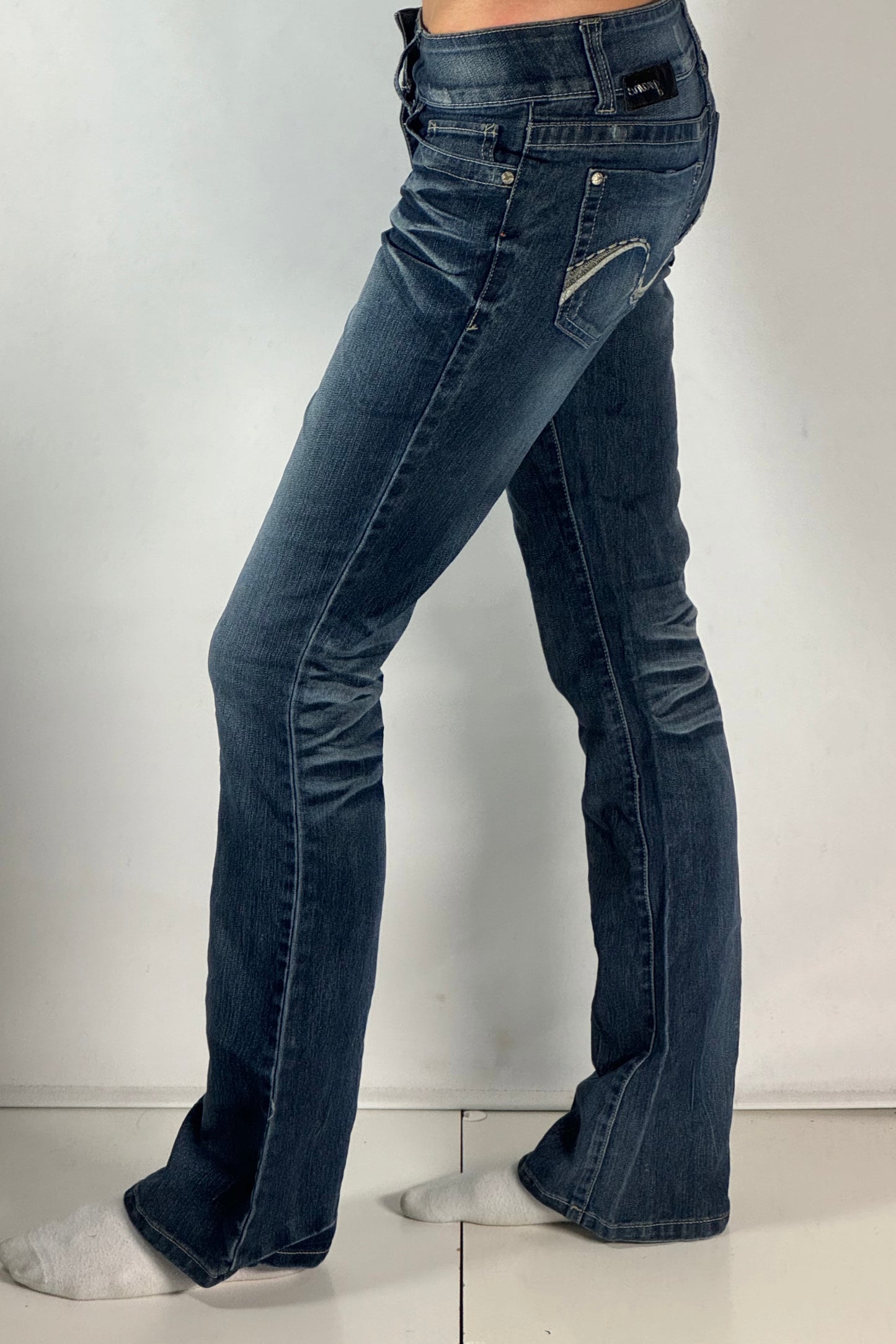 Lågmidjade jeans stl: XS