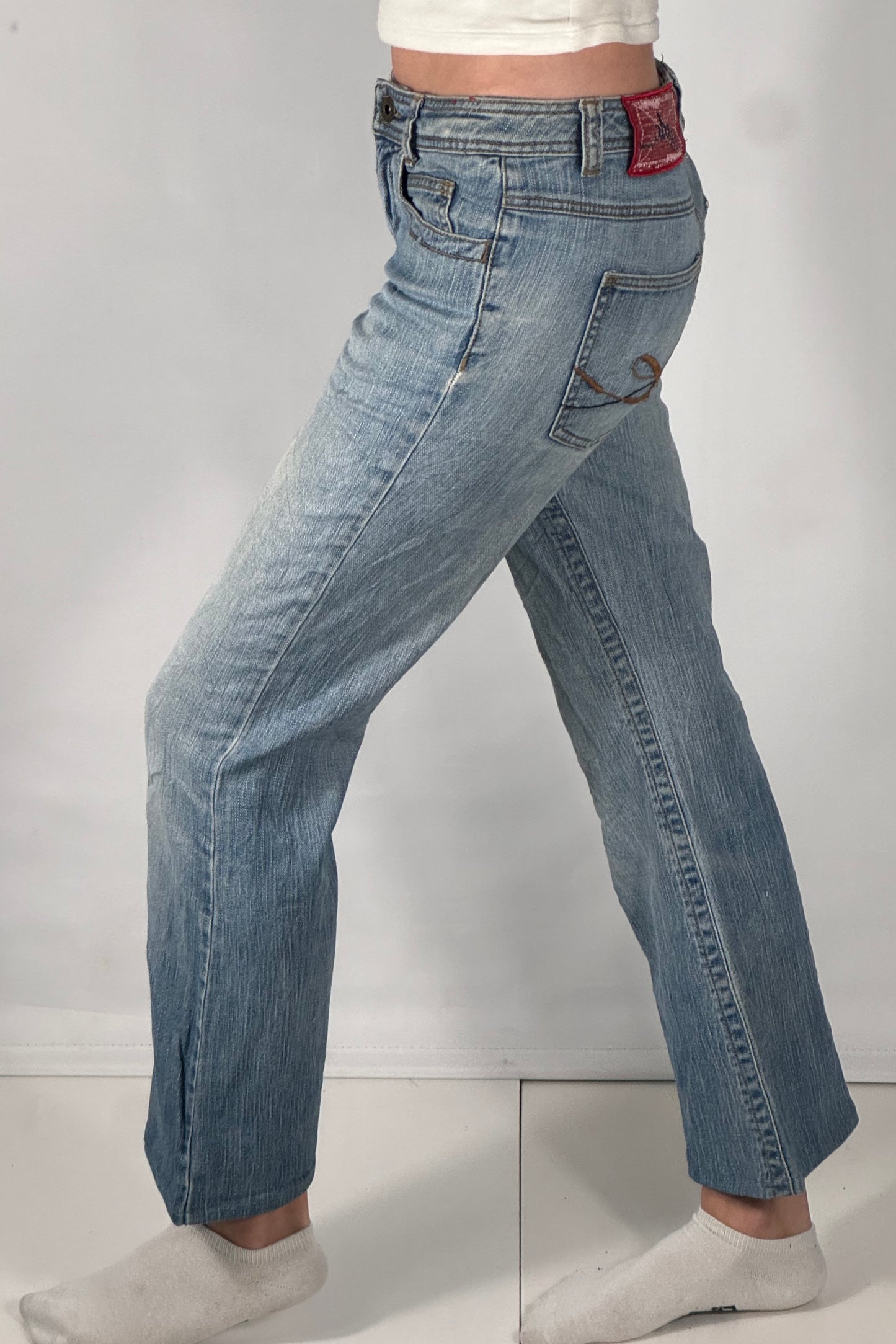 Lågmidjade jeans stl: XXS