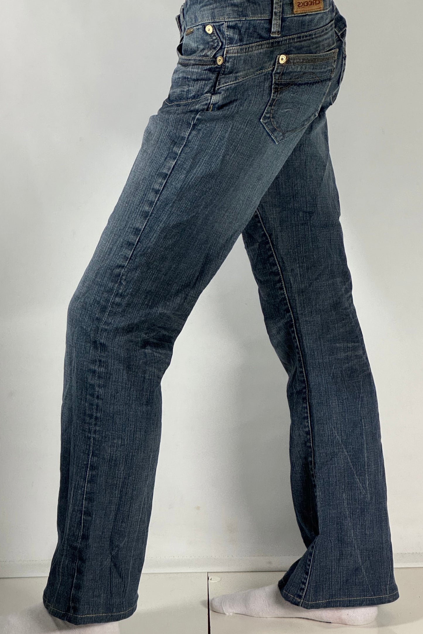 Lågmidjade jeans stl: S