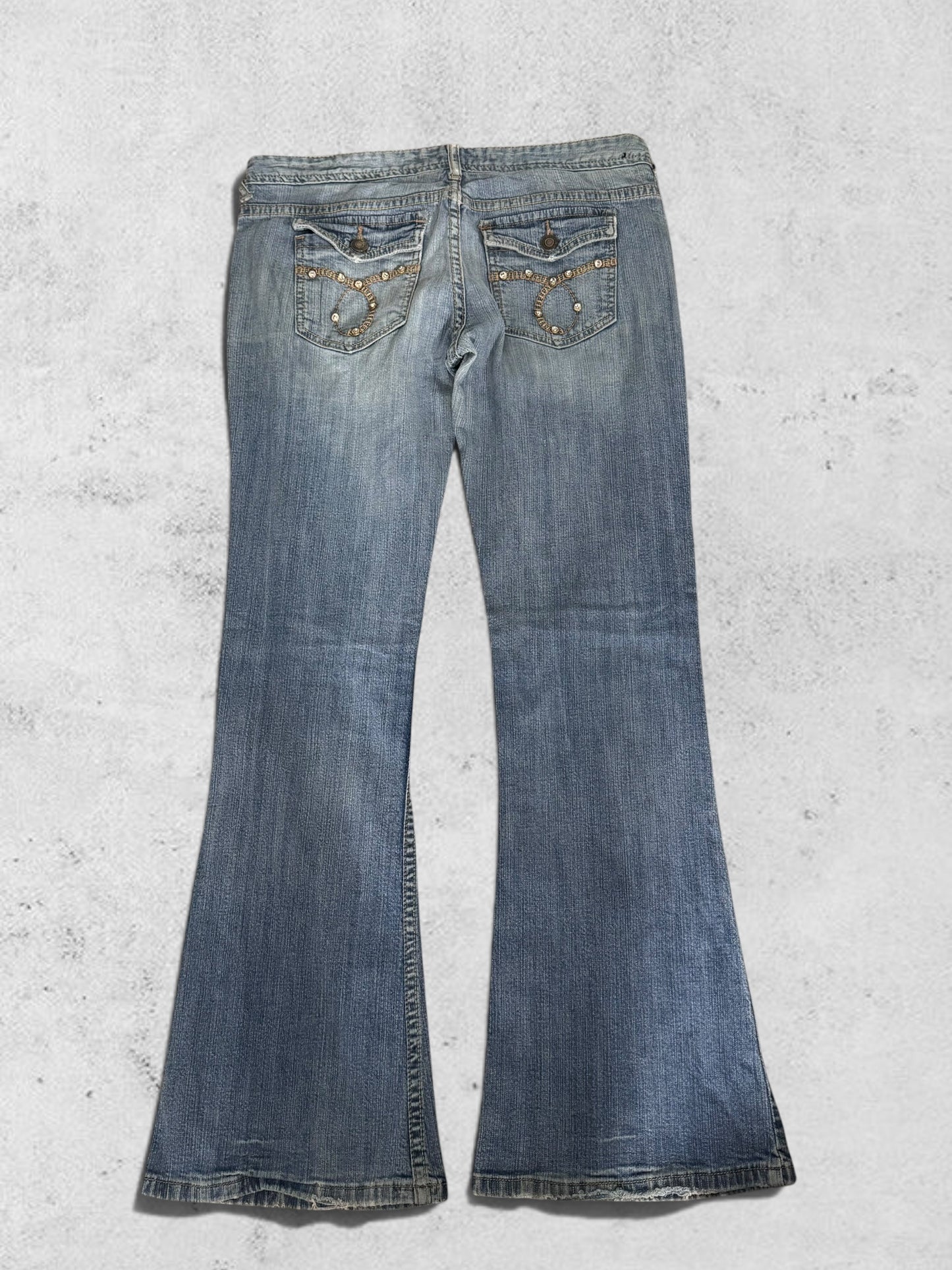 Lågmidjade jeans stl: S/M