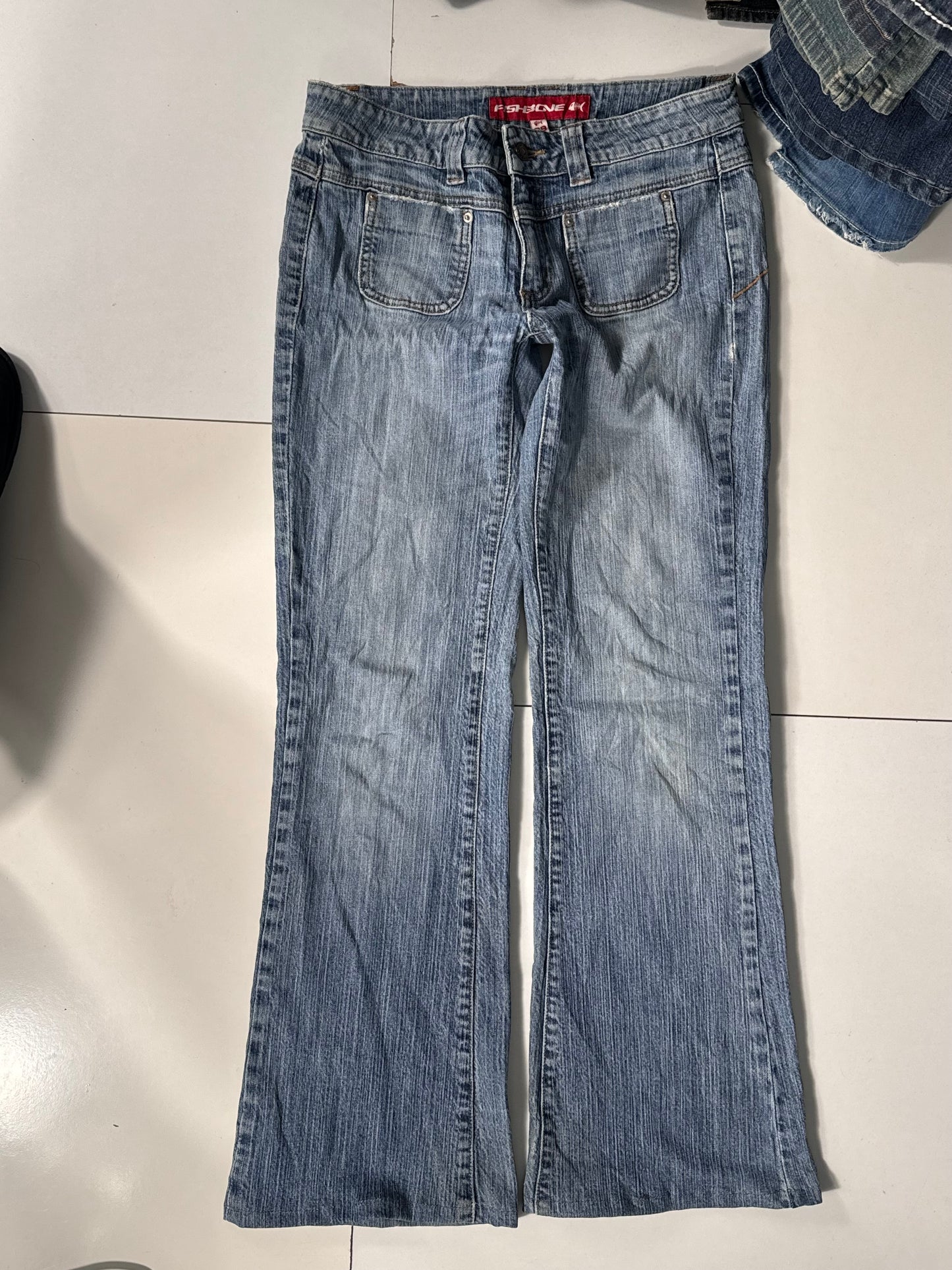 Lågmidjade jeans stl: S