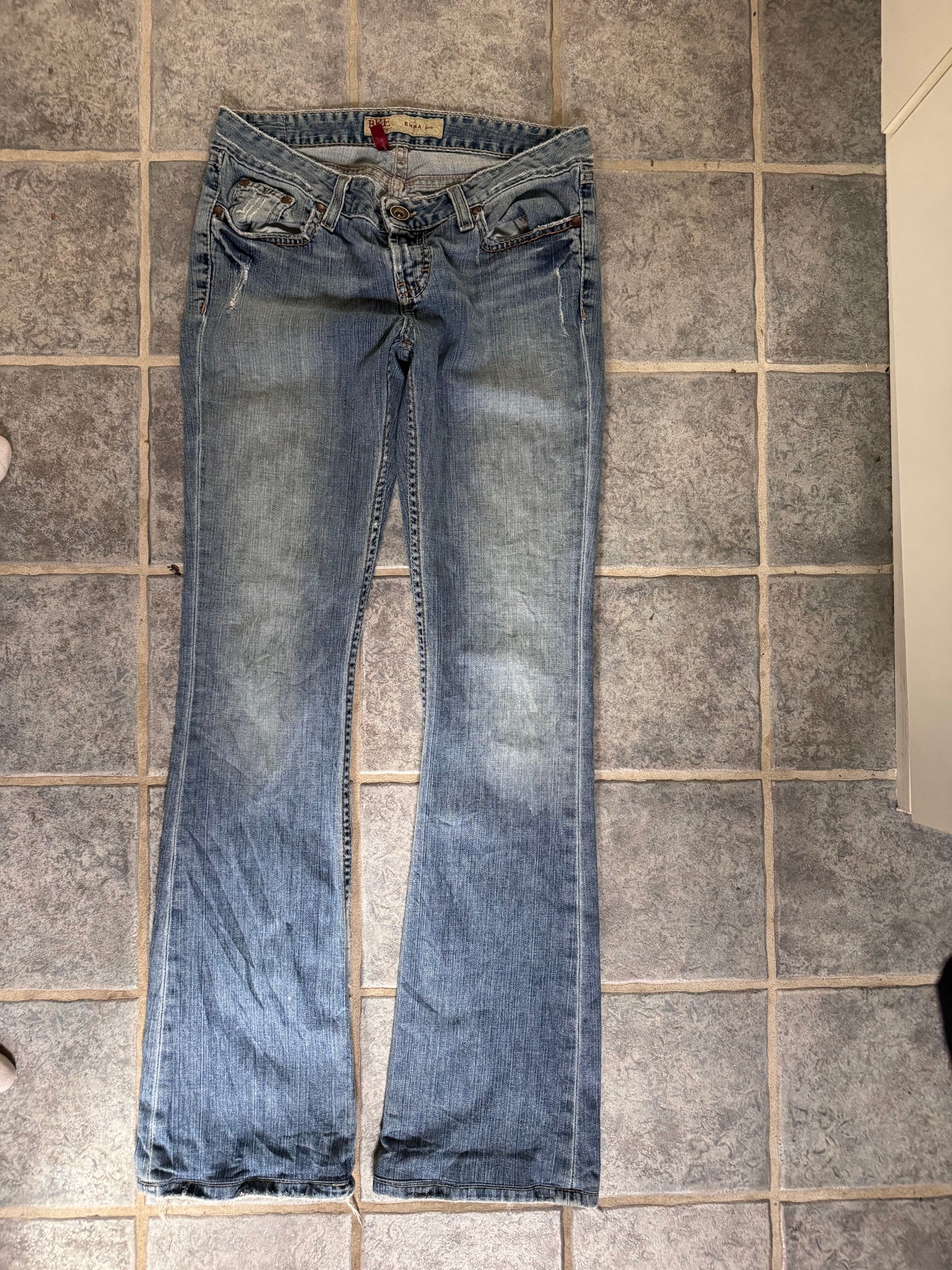 Lågmidjade jeans stl: S