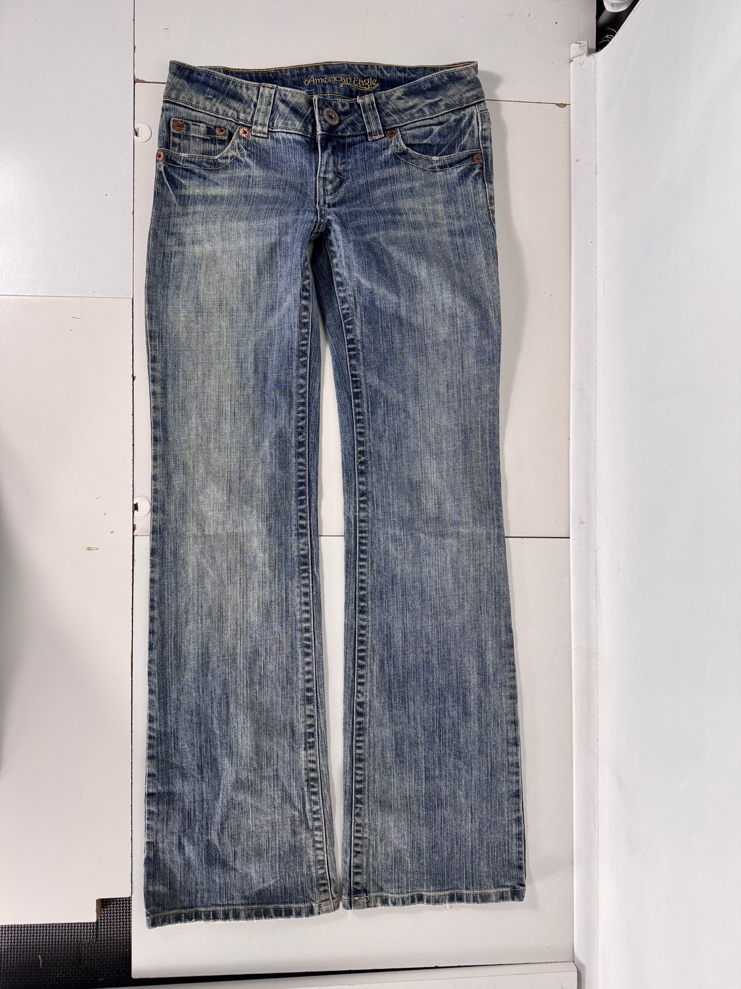 Lavtaljede jeans str: