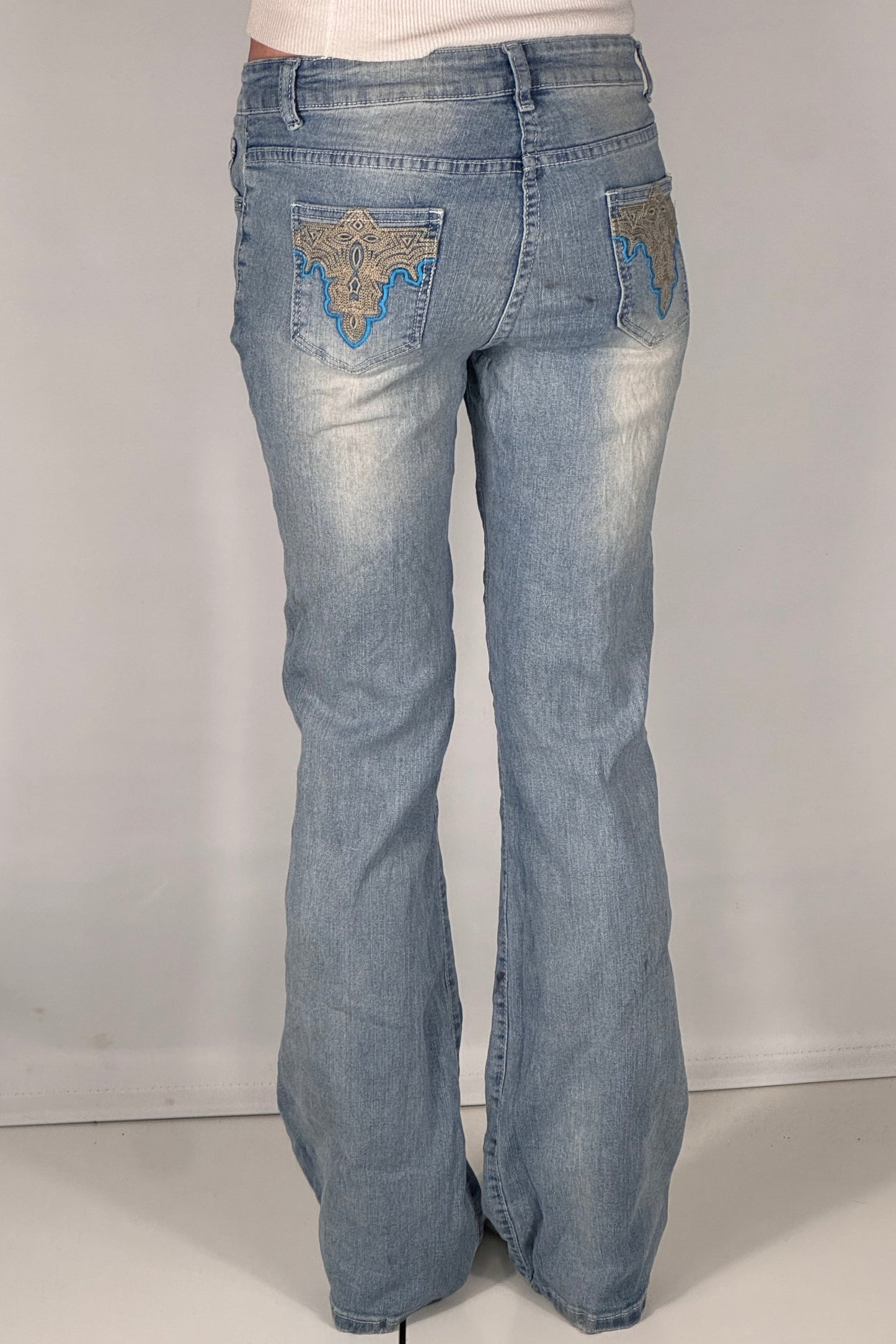 Lågmidjade jeans stl: