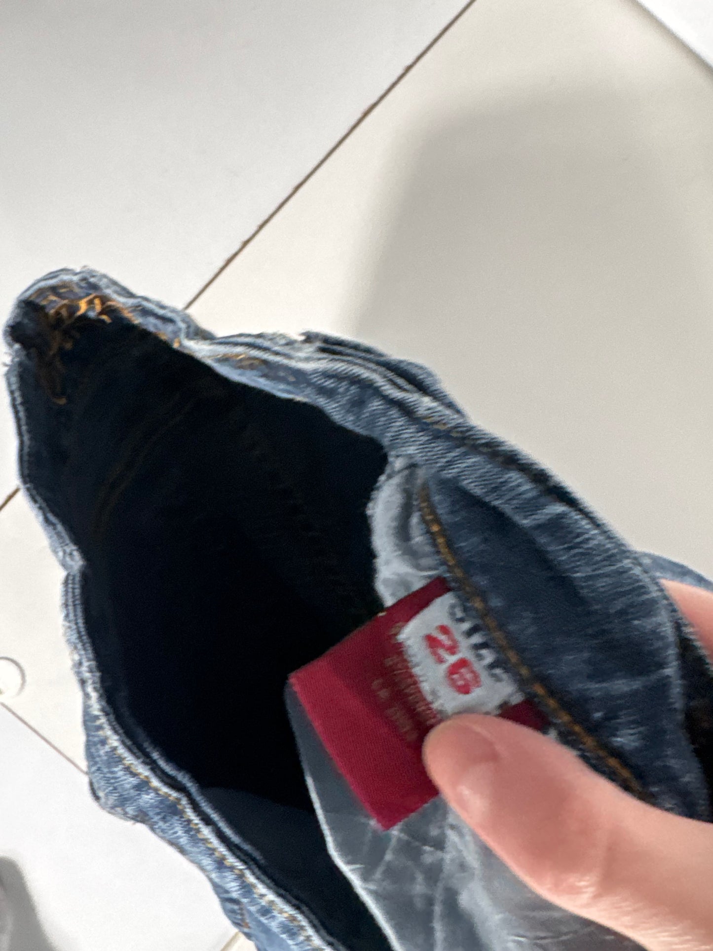 Lågmidjade jeans stl: XXS