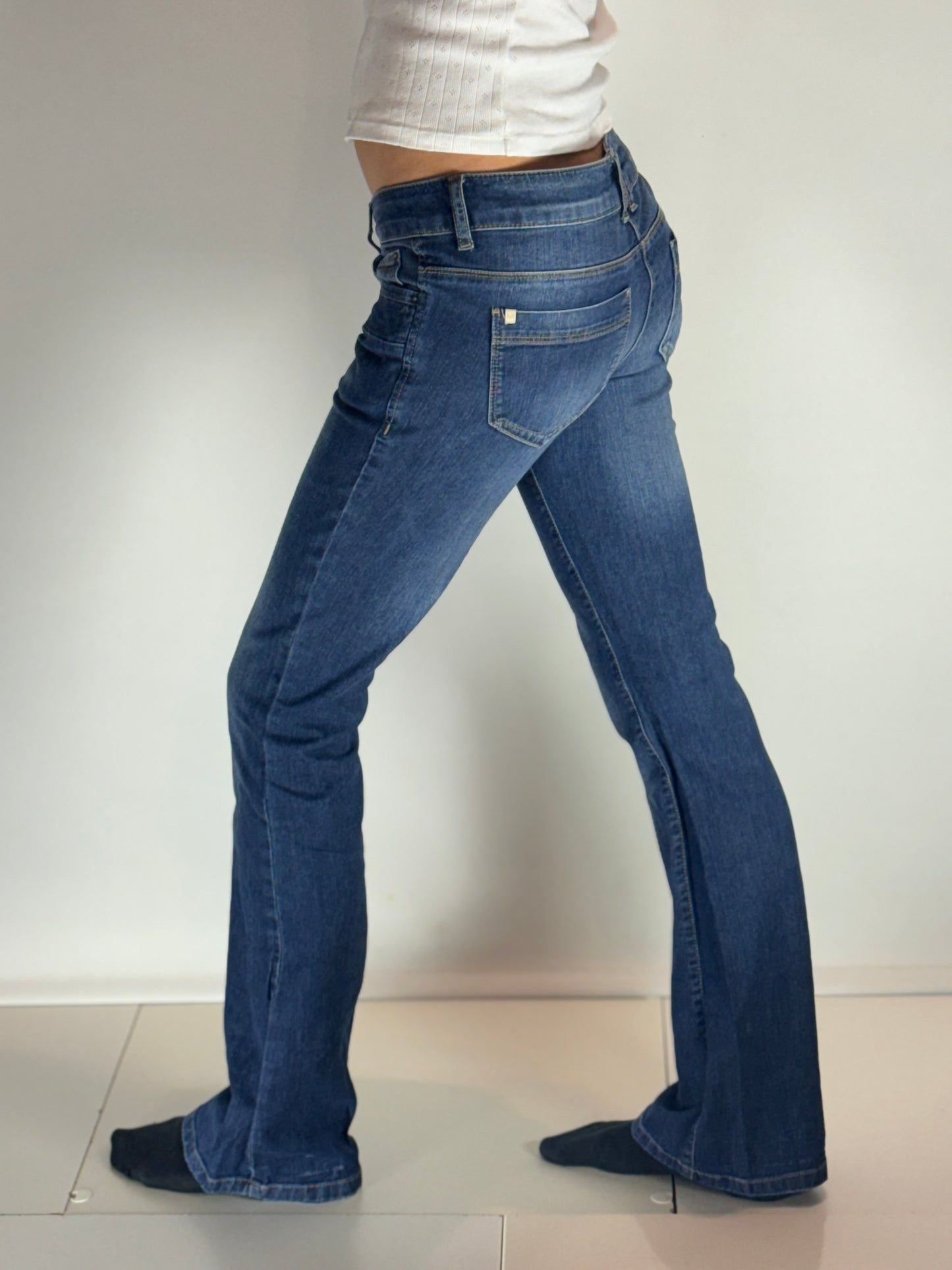 Lågmidjade jeans stl: S
