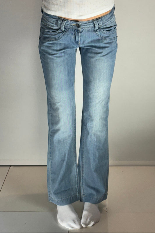 Lågmidjade jeans stl: S