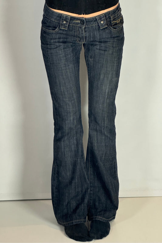 Lågmidjade jeans stl: S