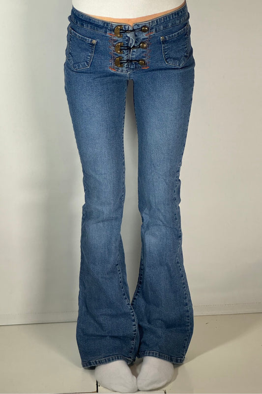 Lågmidjade jeans stl: S