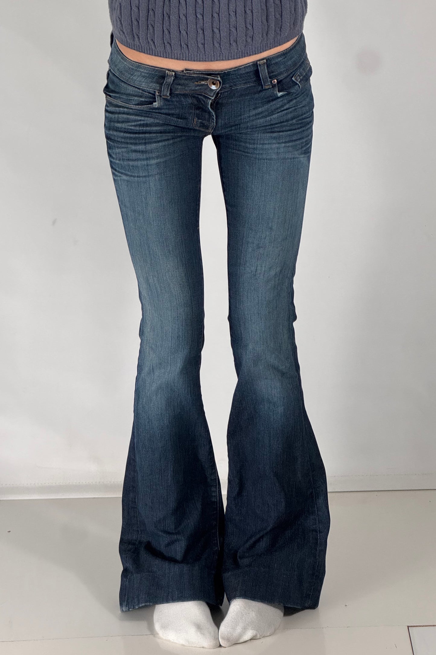 Lågmidjade jeans stl: XXS