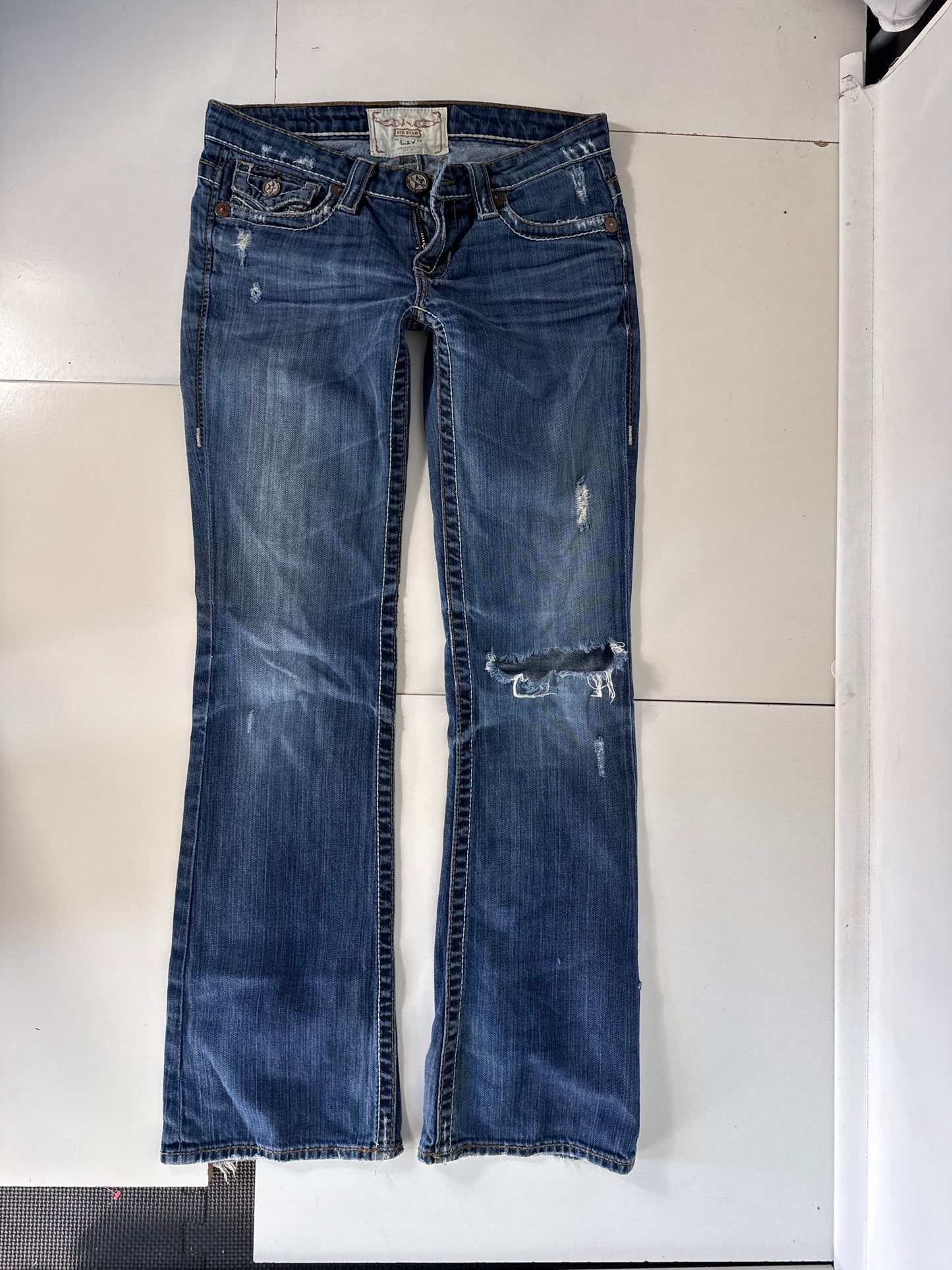Lågmidjade jeans stl: XS