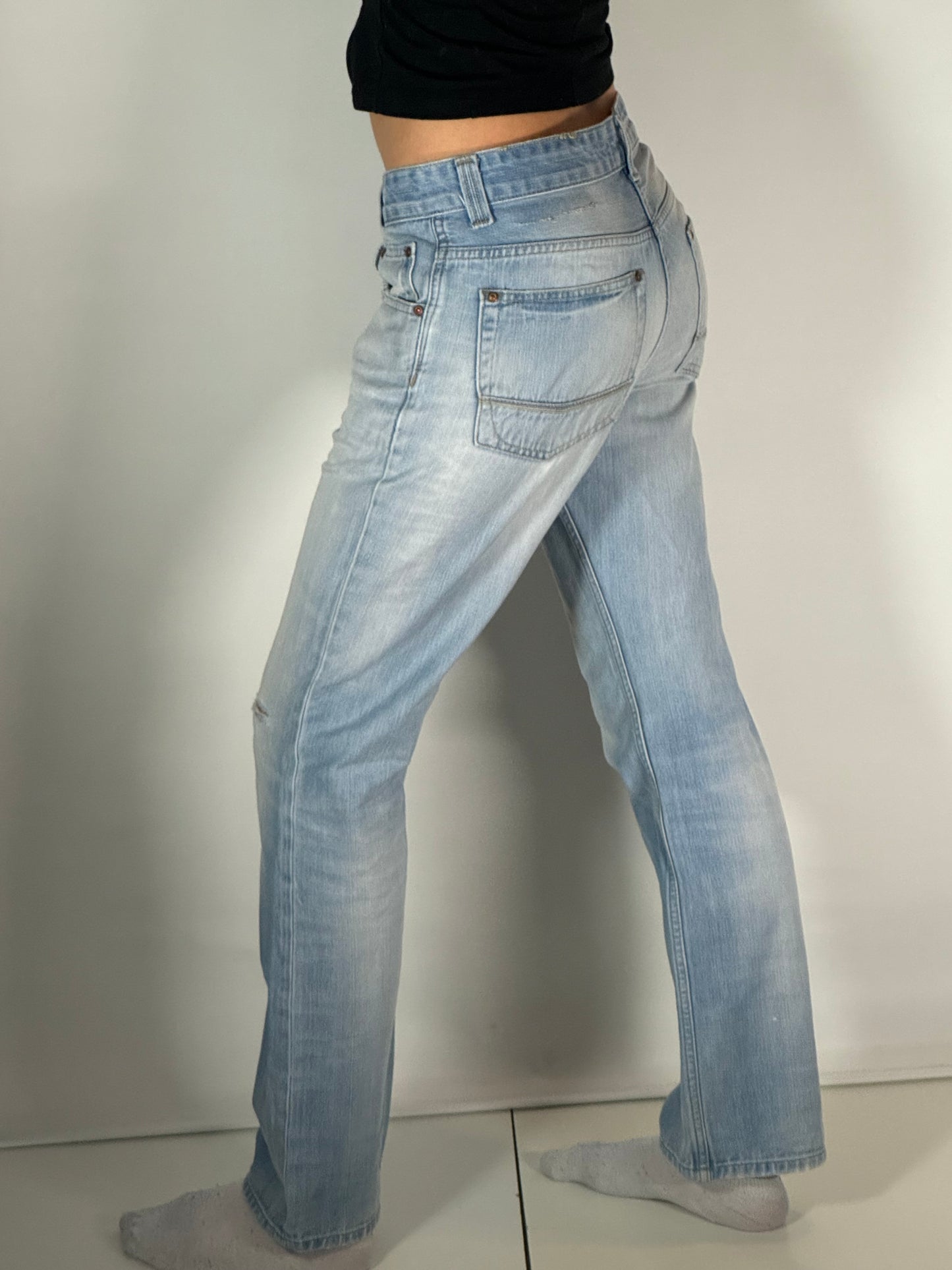 Lågmidjade jeans stl: XS/S