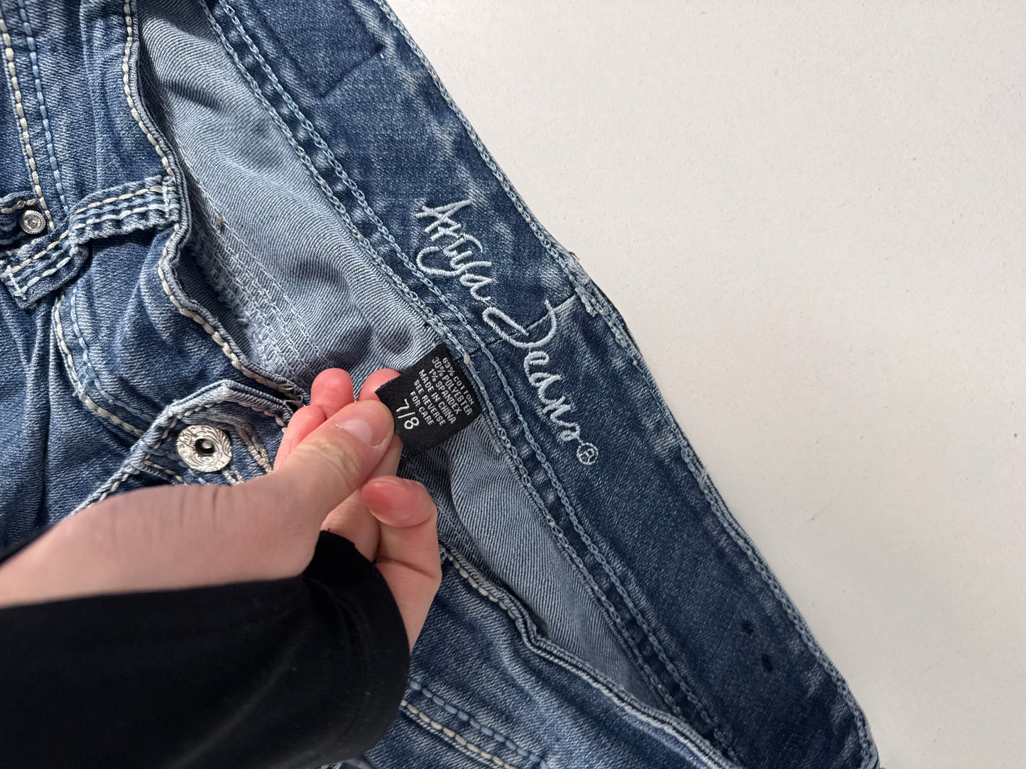 Lågmidjade jeans stl: M