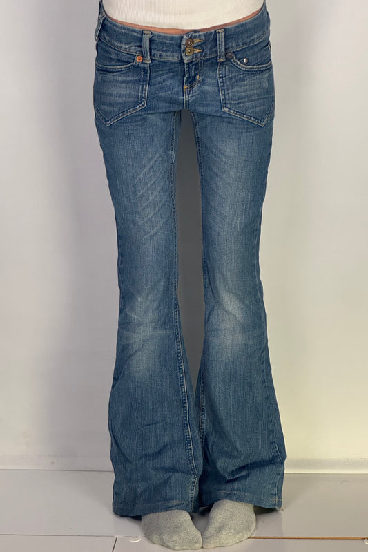 Lågmidjade jeans stl: S