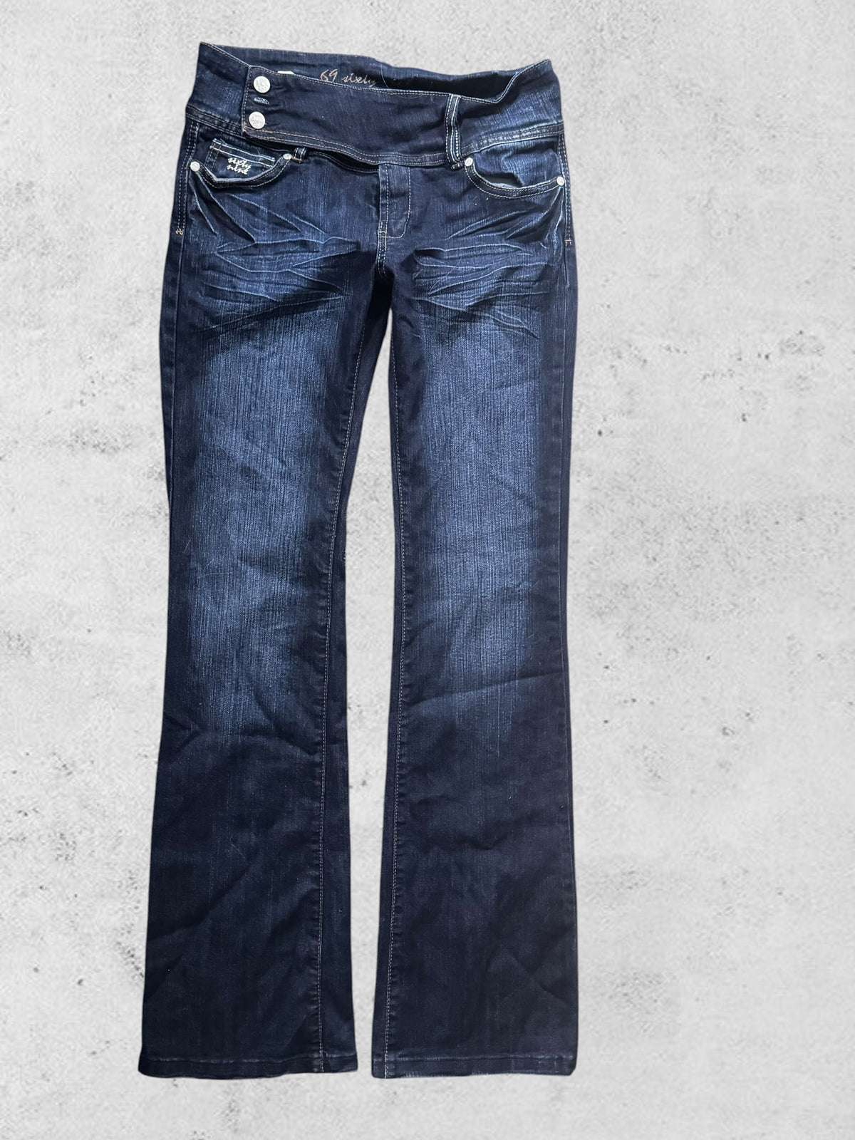Lågmidjade jeans stl: S