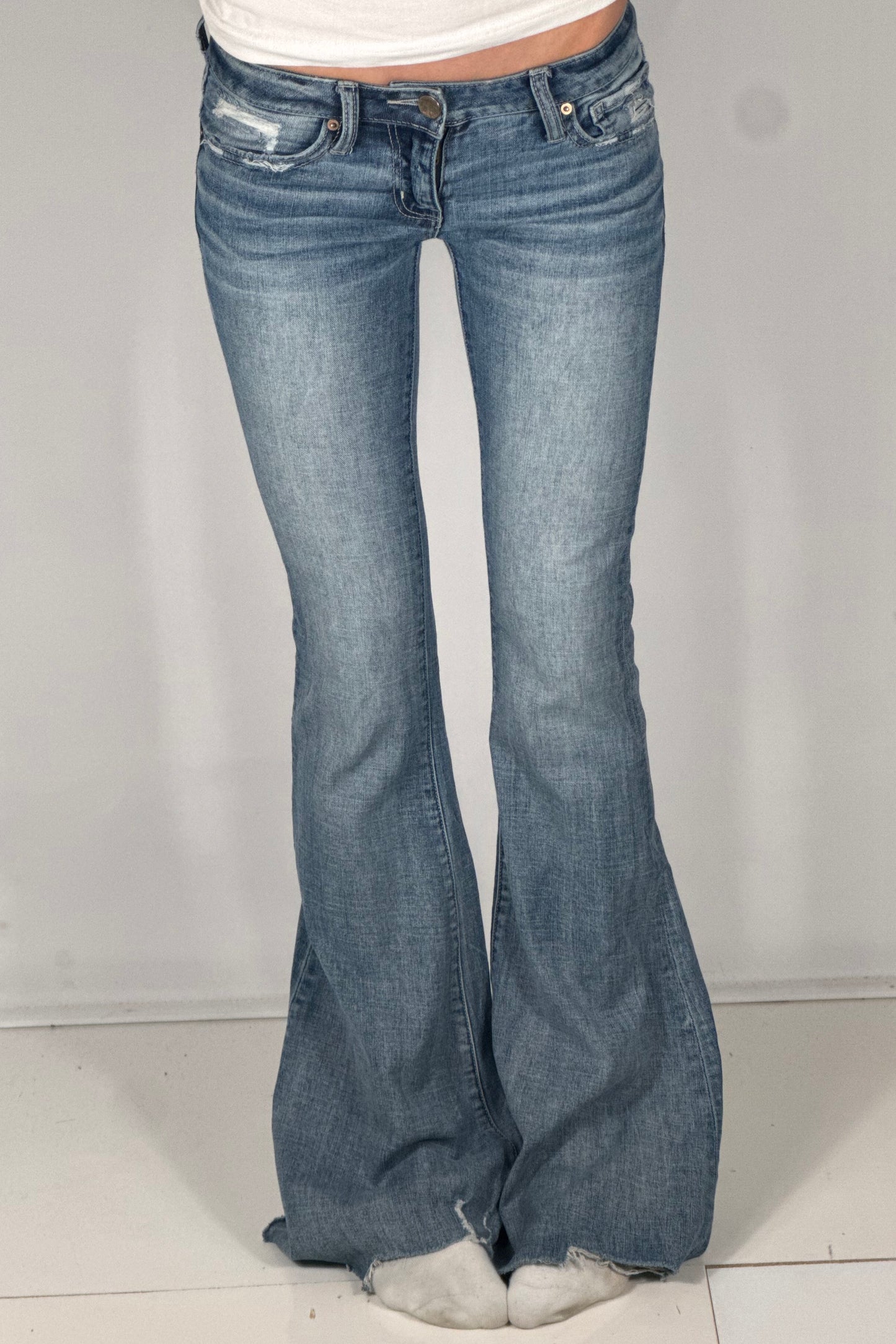 Lavtaljede jeans str: XS