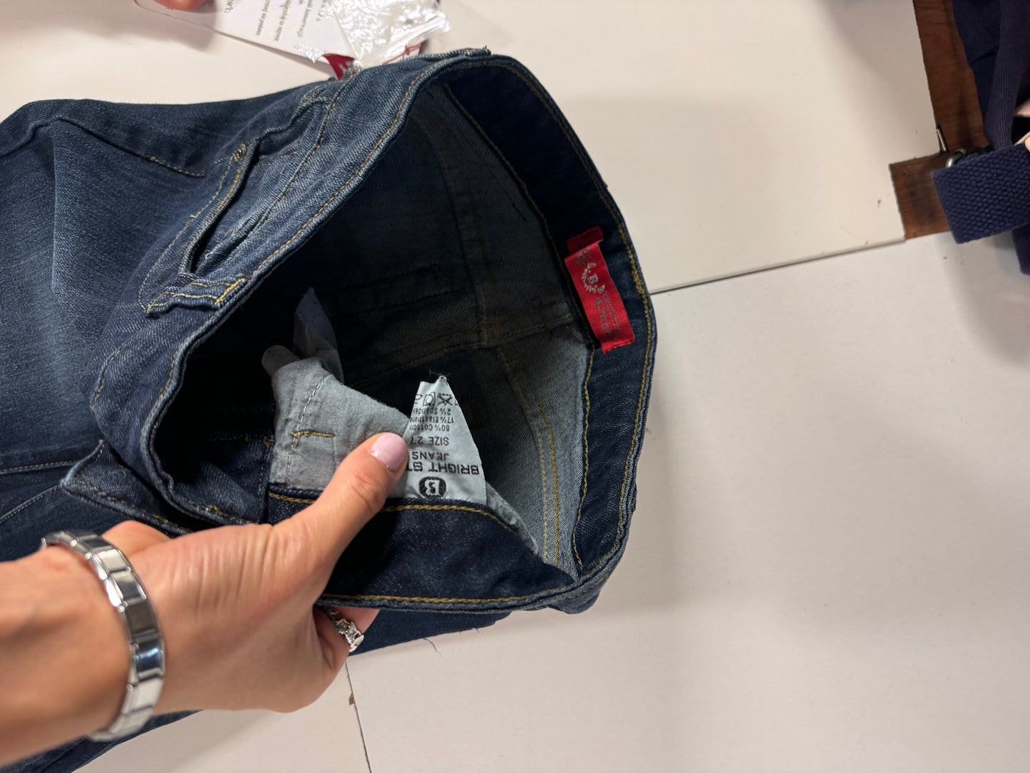 Lågmidjade jeans stl: XXS
