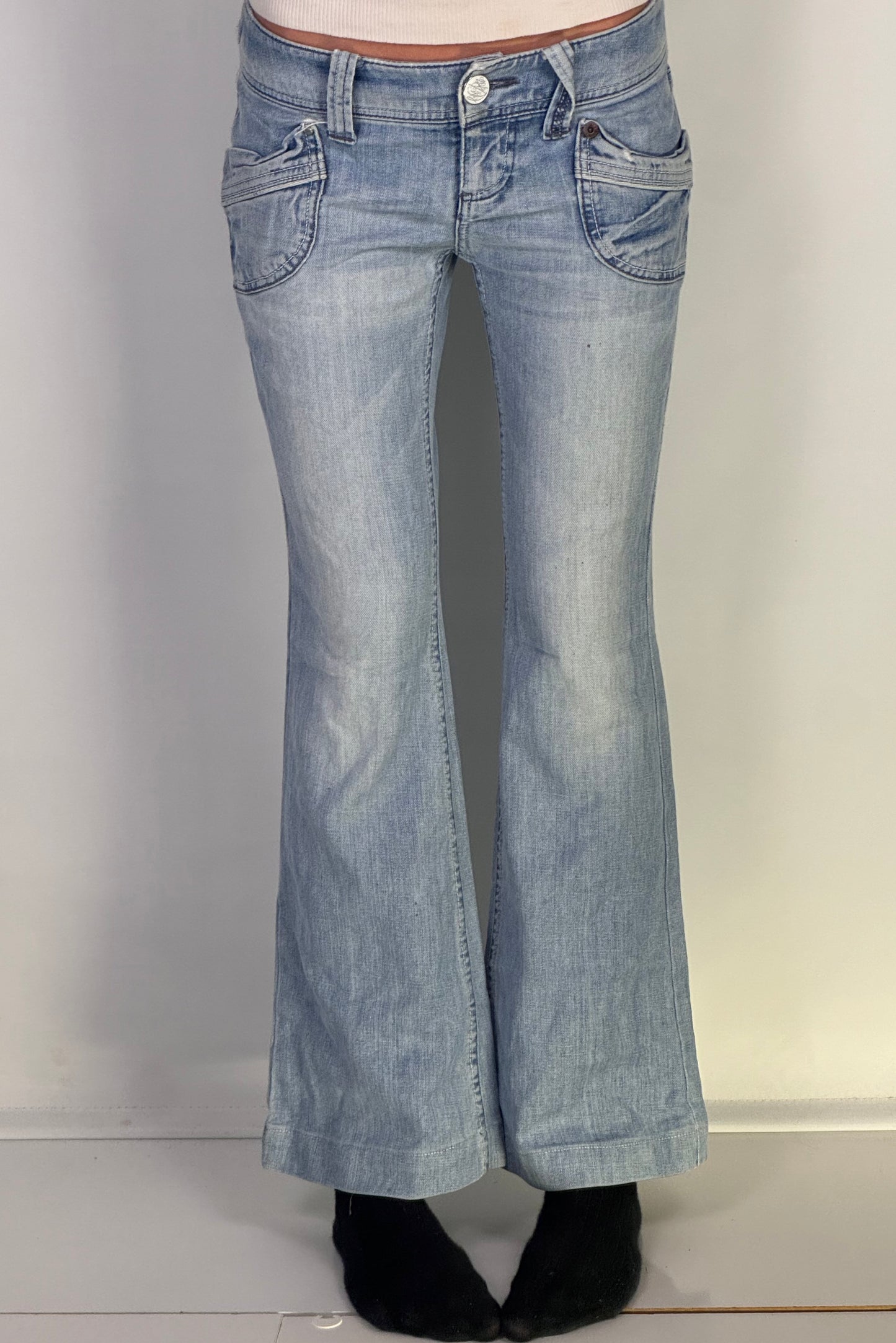 Lågmidjade jeans stl: XS