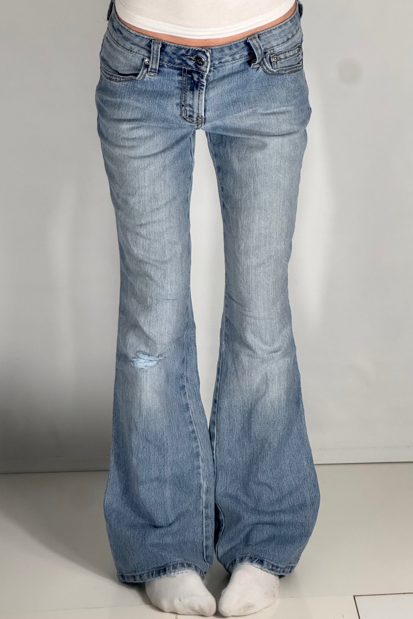 Lågmidjade jeans stl: XS/S