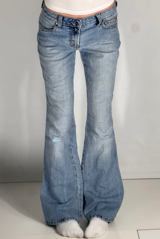 Lågmidjade jeans stl: XS/S