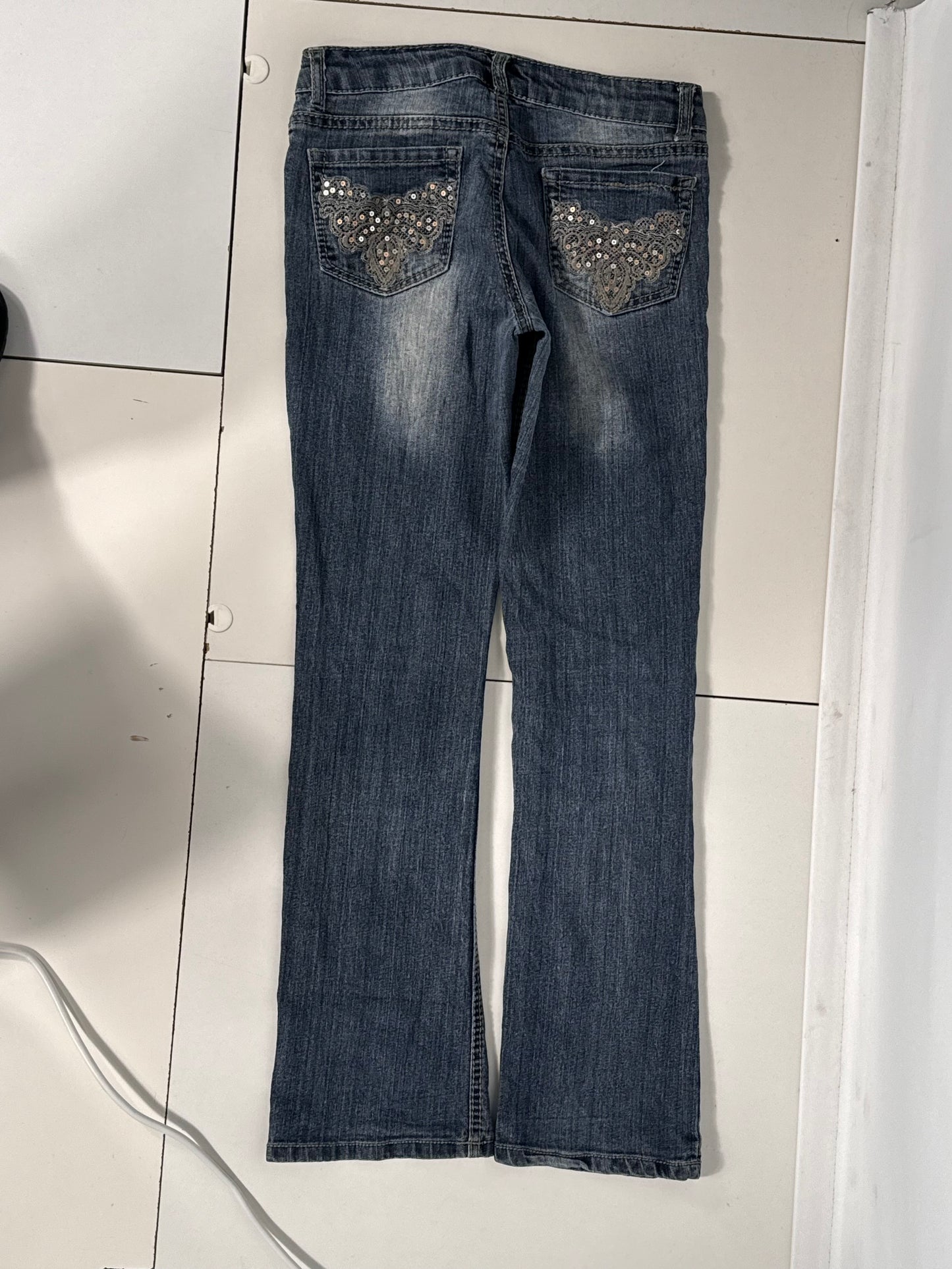 Lågmidjade jeans stl: XXS