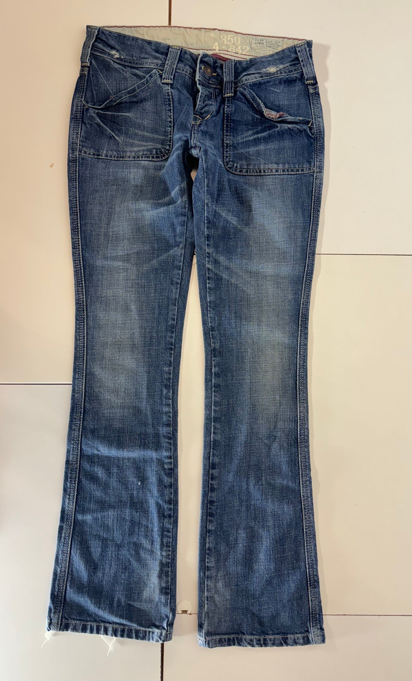 Lågmidjade jeans stl: XS