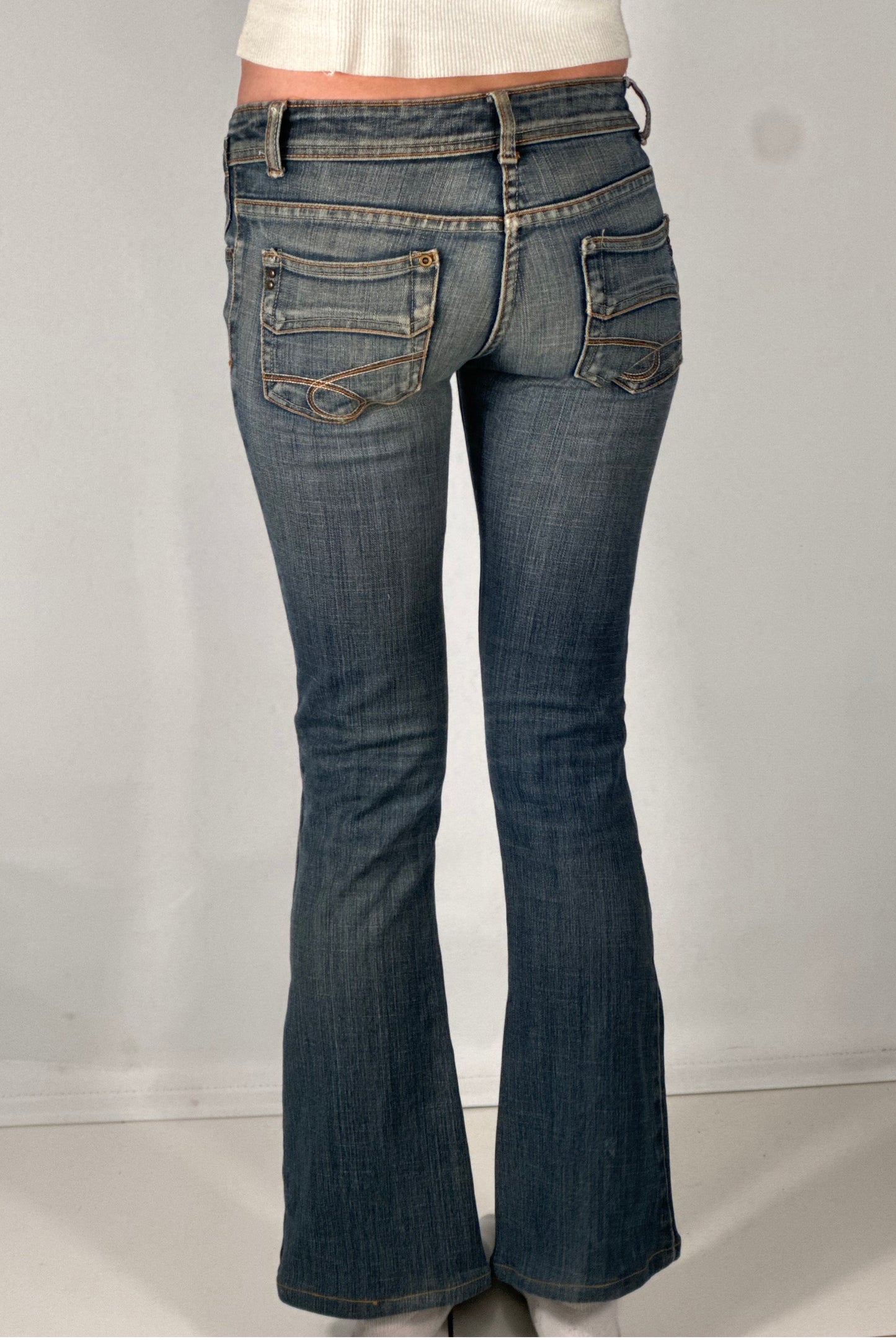 Lågmidjade jeans stl: XXS