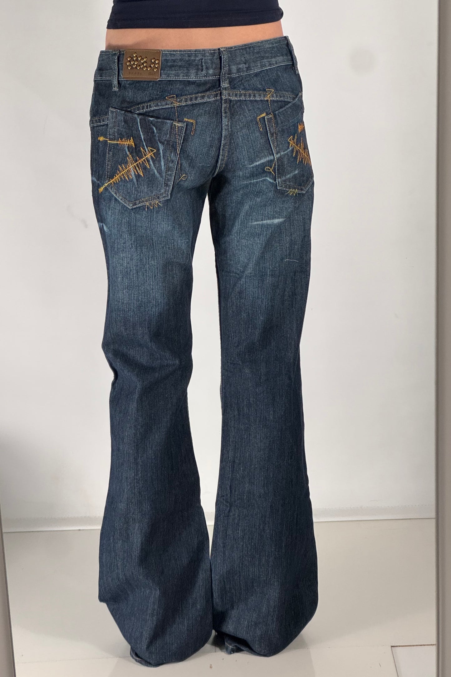 Lågmidjade jeans stl: M (W30/L34)