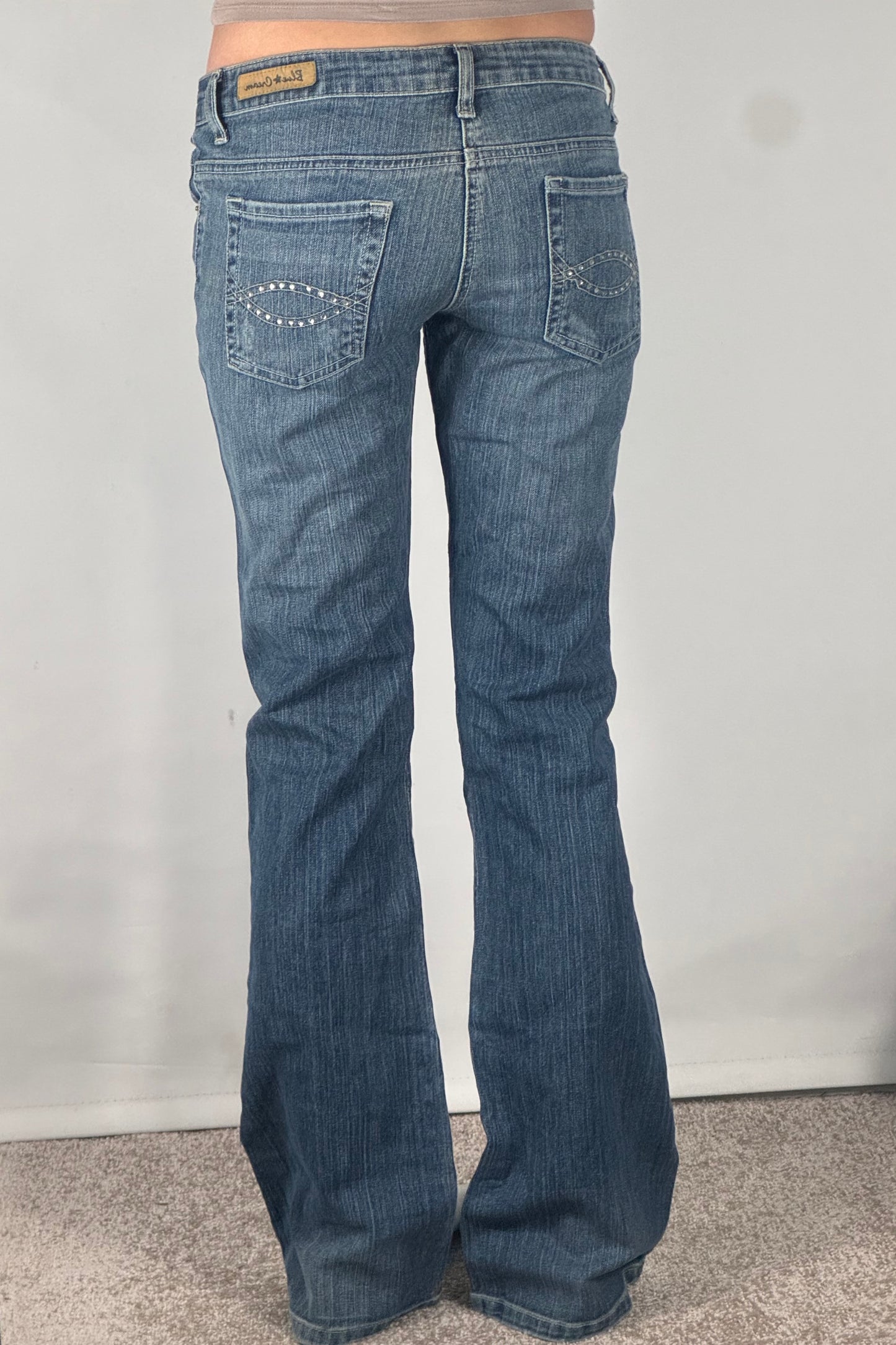 Lågmidjade jeans stl: XS