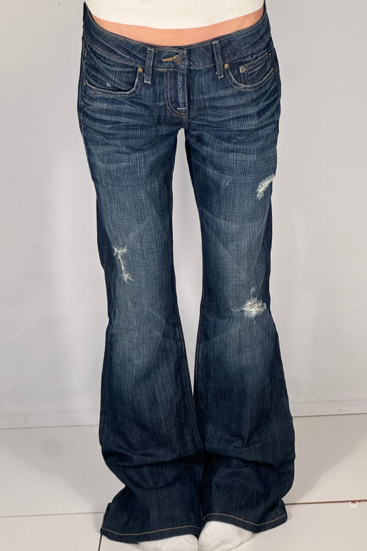 Lågmidjade jeans stl: S