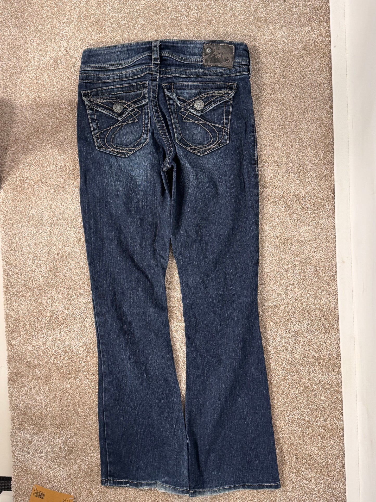 Lågmidjade jeans stl: XS