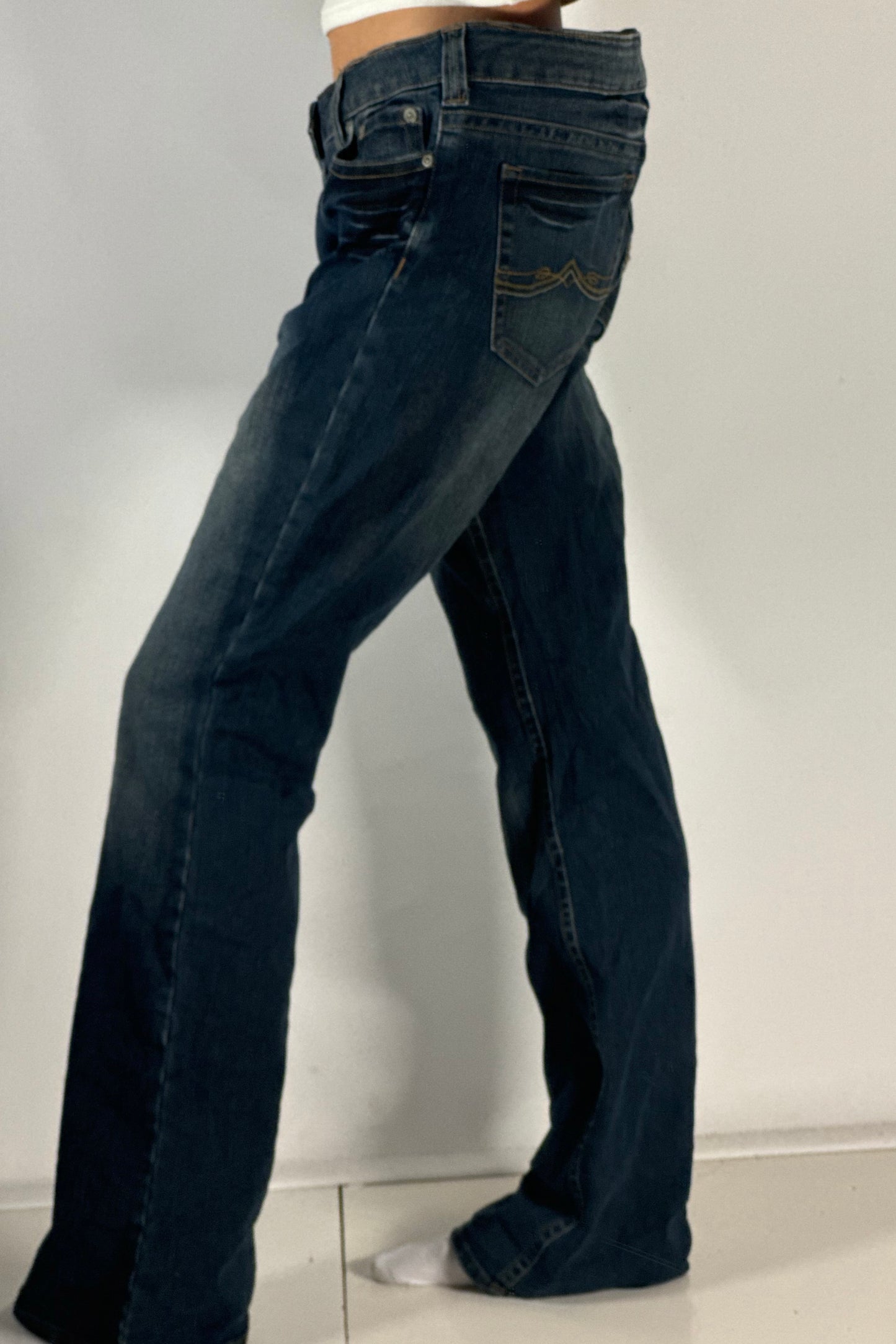 Lågmidjade jeans stl: M