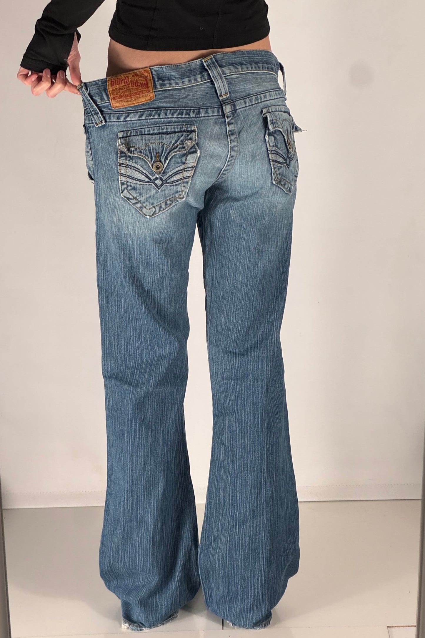Lågmidjade jeans stl: L