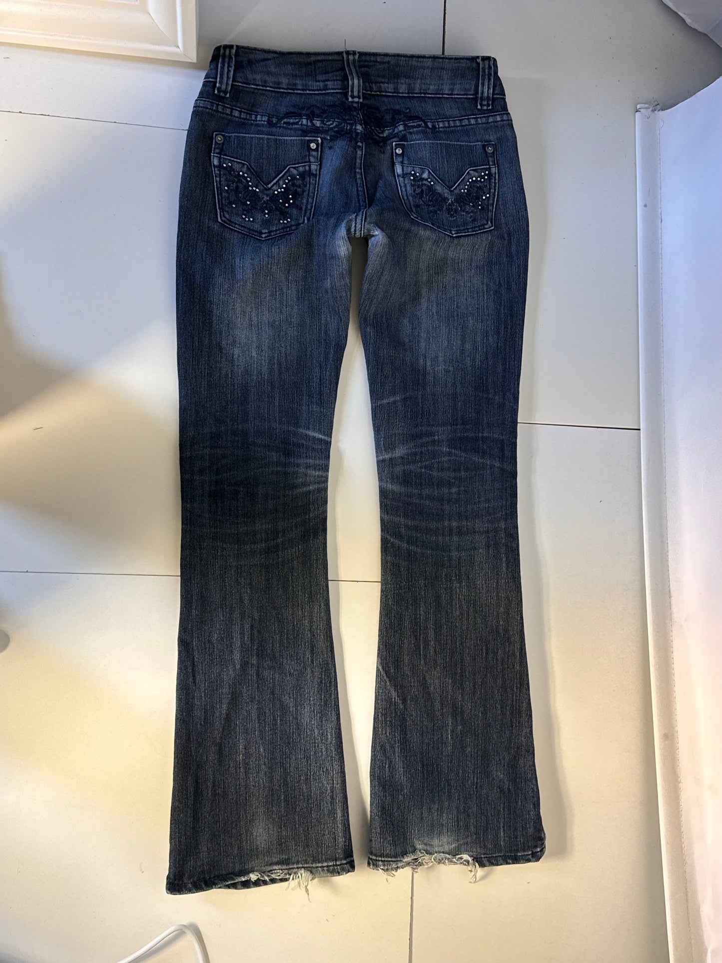 Lågmidjade jeans stl: XS