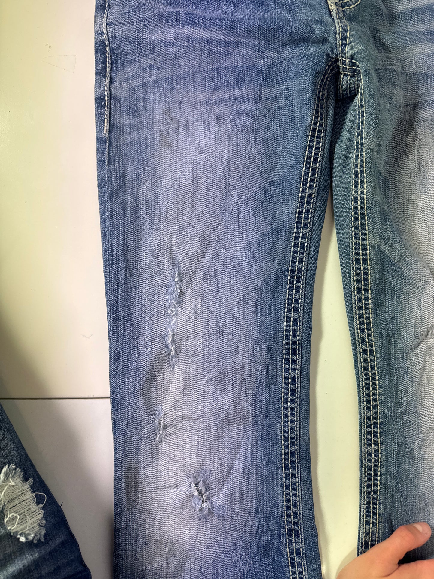 Lågmidjade jeans stl: S