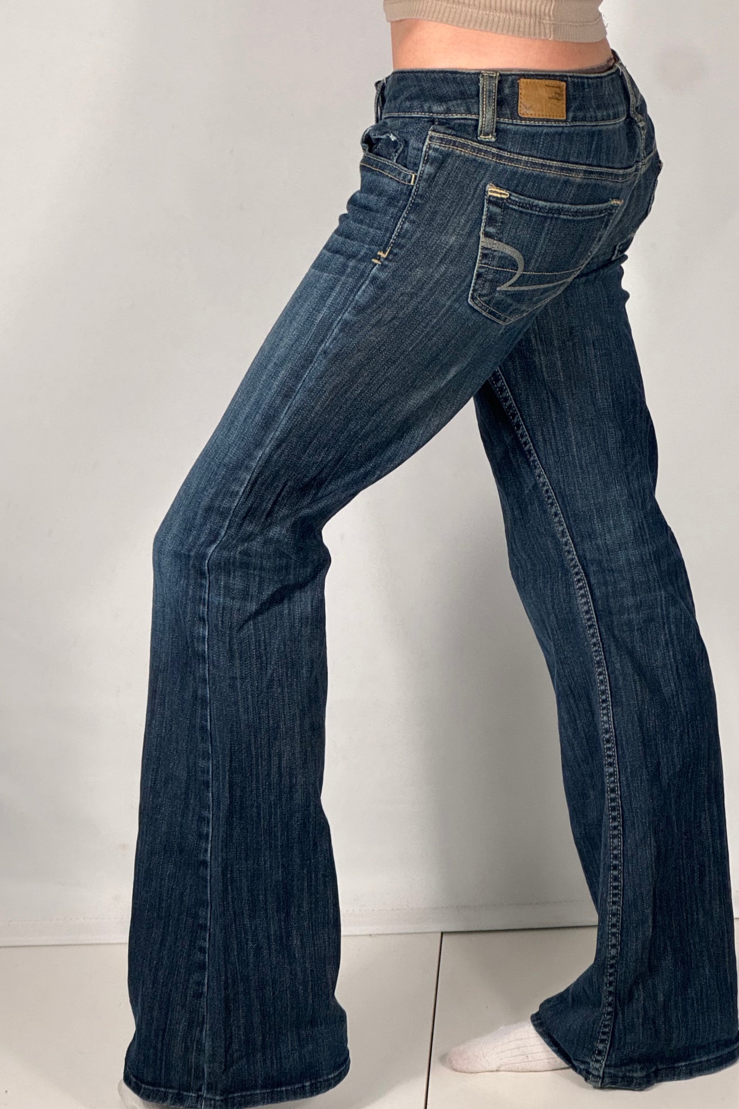 Lågmidjade jeans stl: S