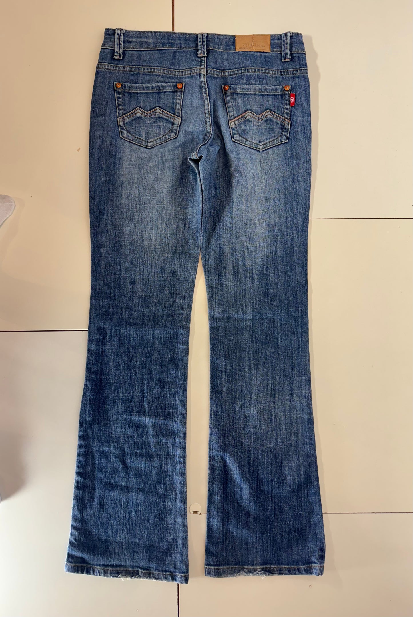 Lågmidjade jeans stl: S
