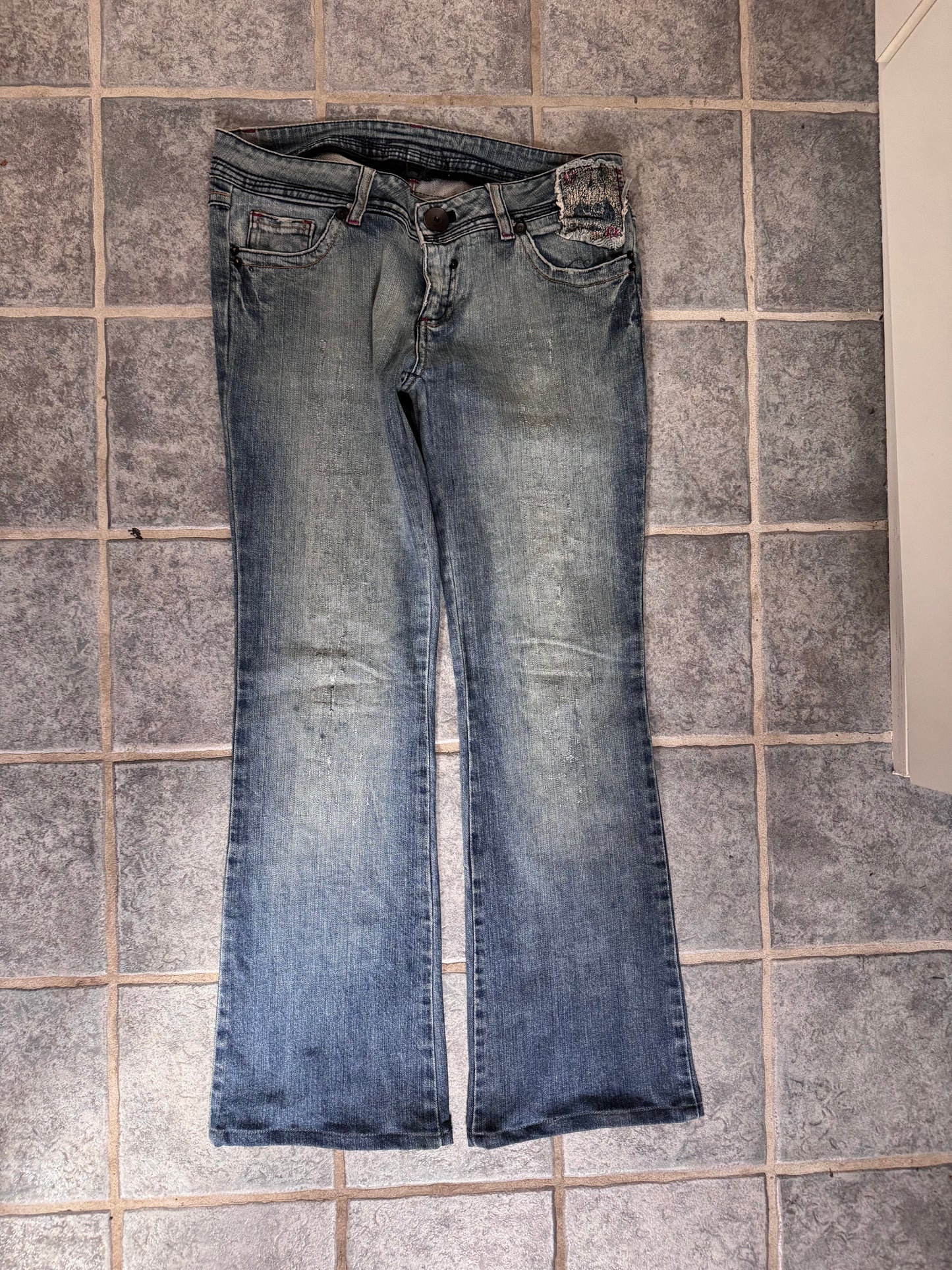 Lågmidjade jeans stl: S