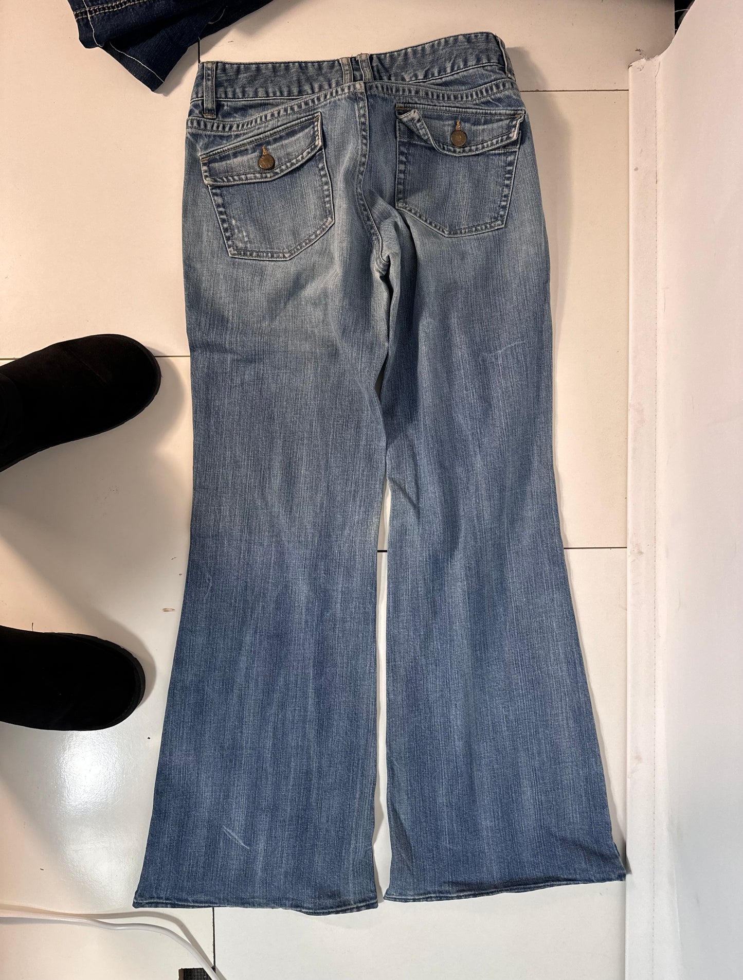 Lågmidjade jeans stl: S