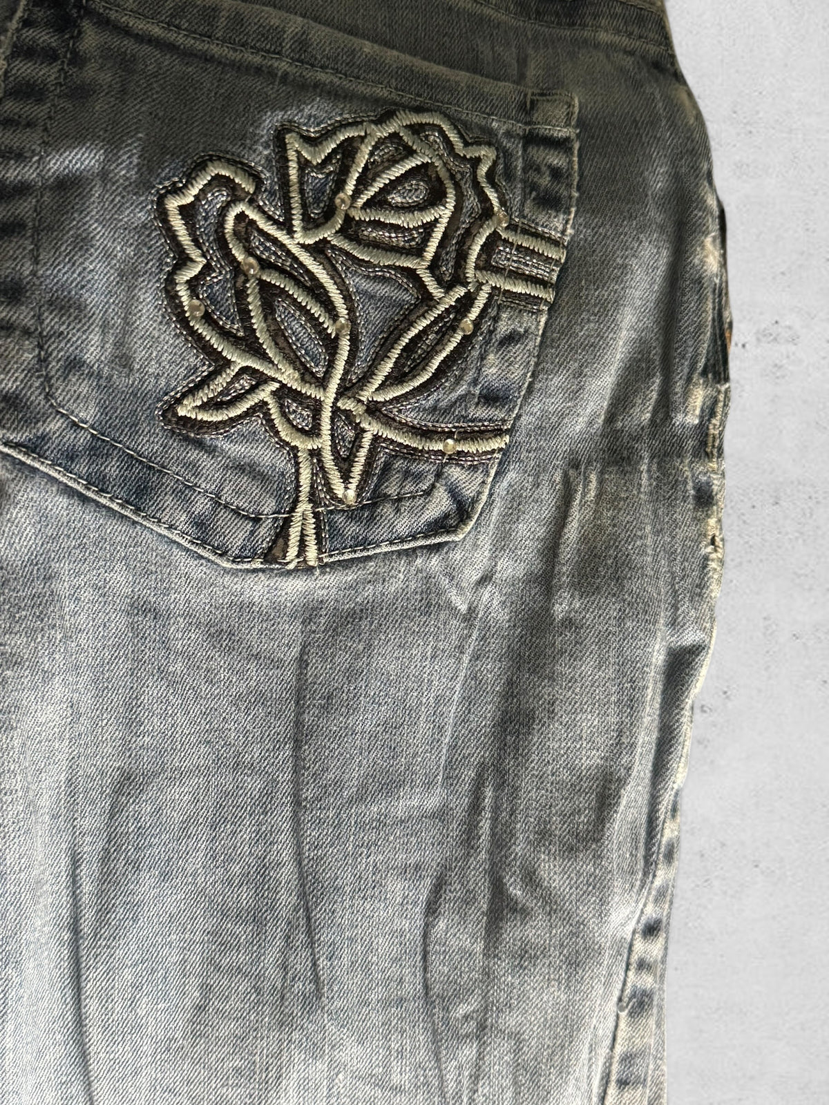 Lågmidjade jeans stl: S