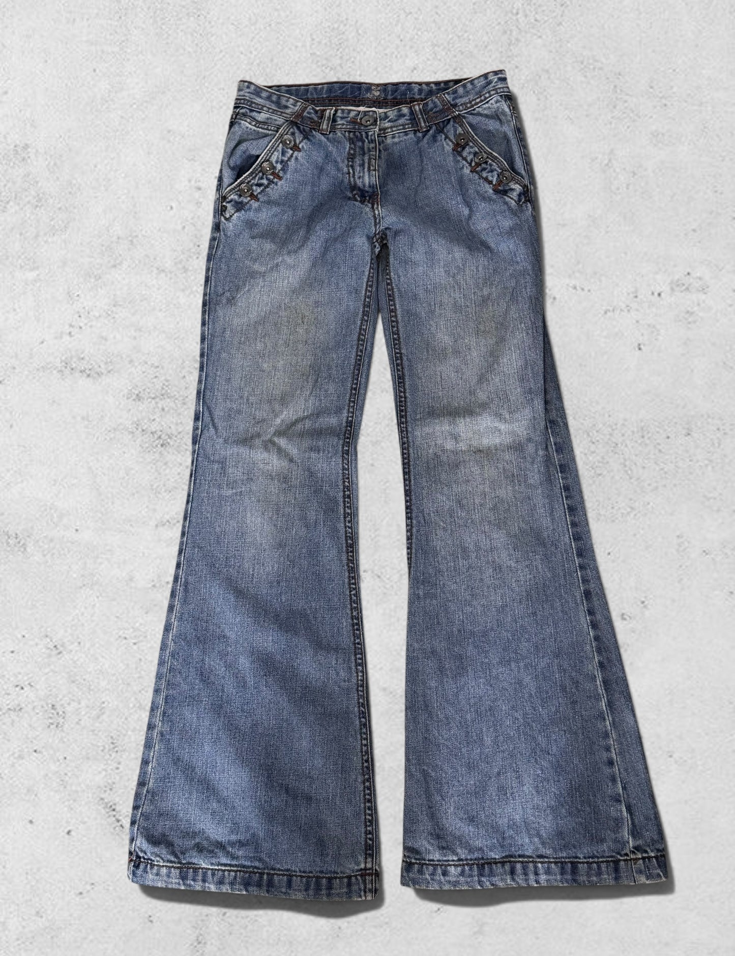 Lågmidjade jeans stl: XXS
