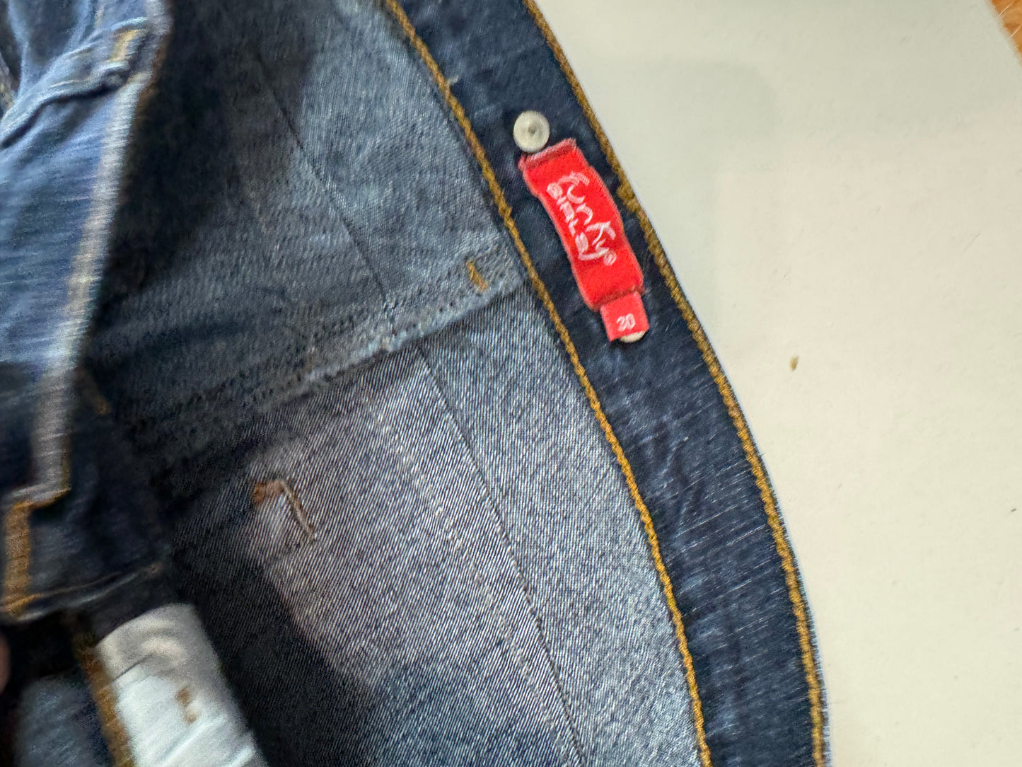 Lågmidjade jeans stl: S