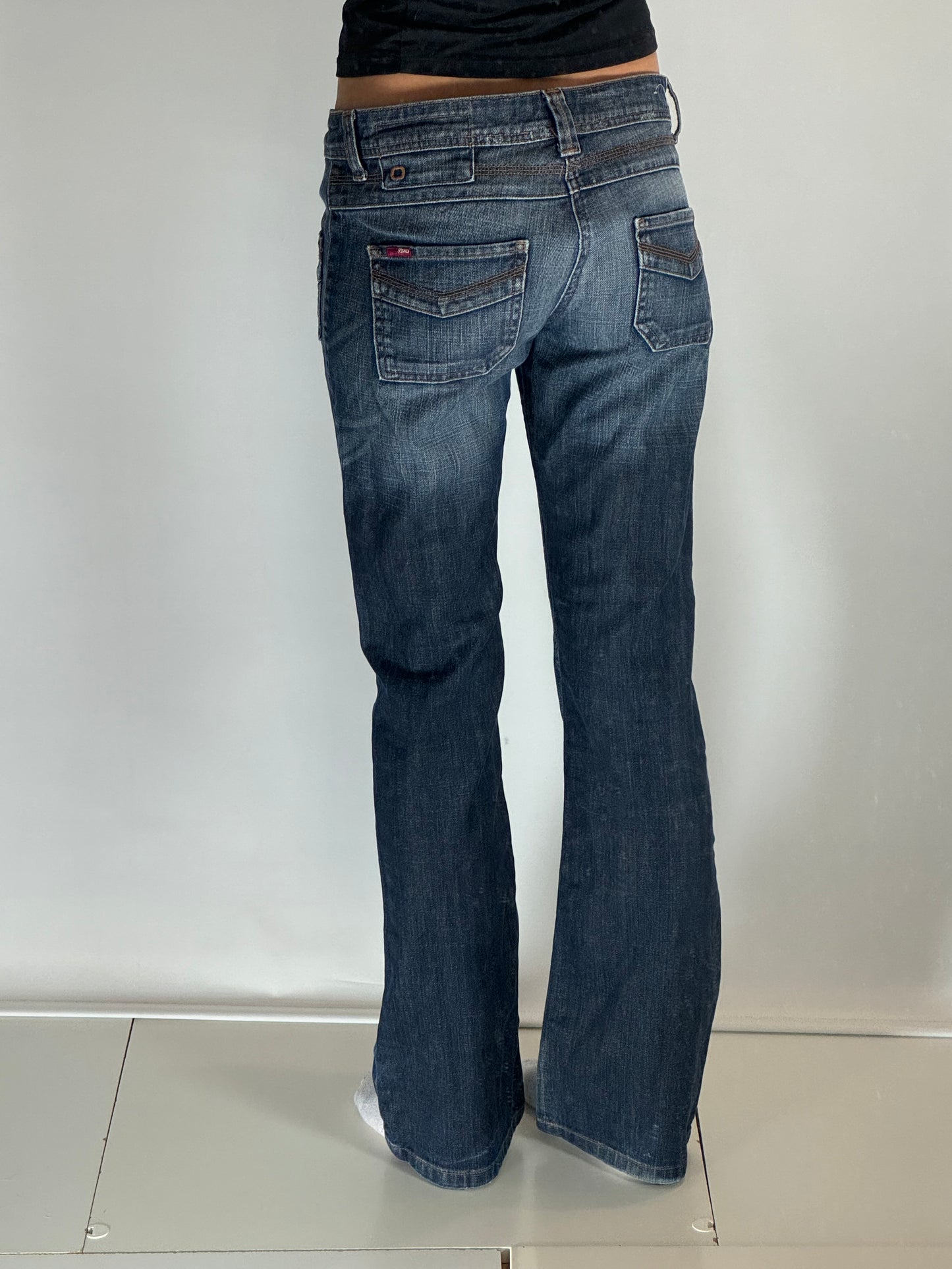 Lågmidjade jeans stl: S