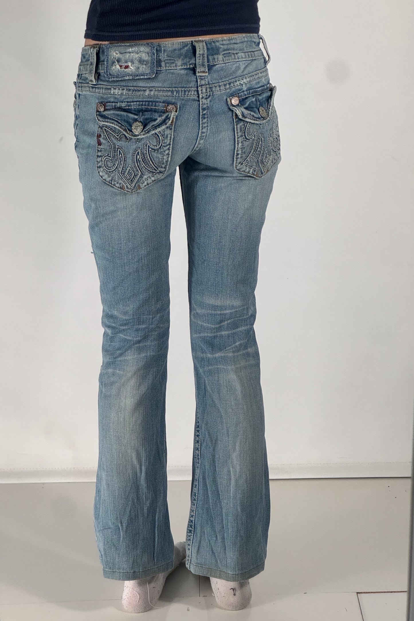 Lågmidjade jeans stl: XS