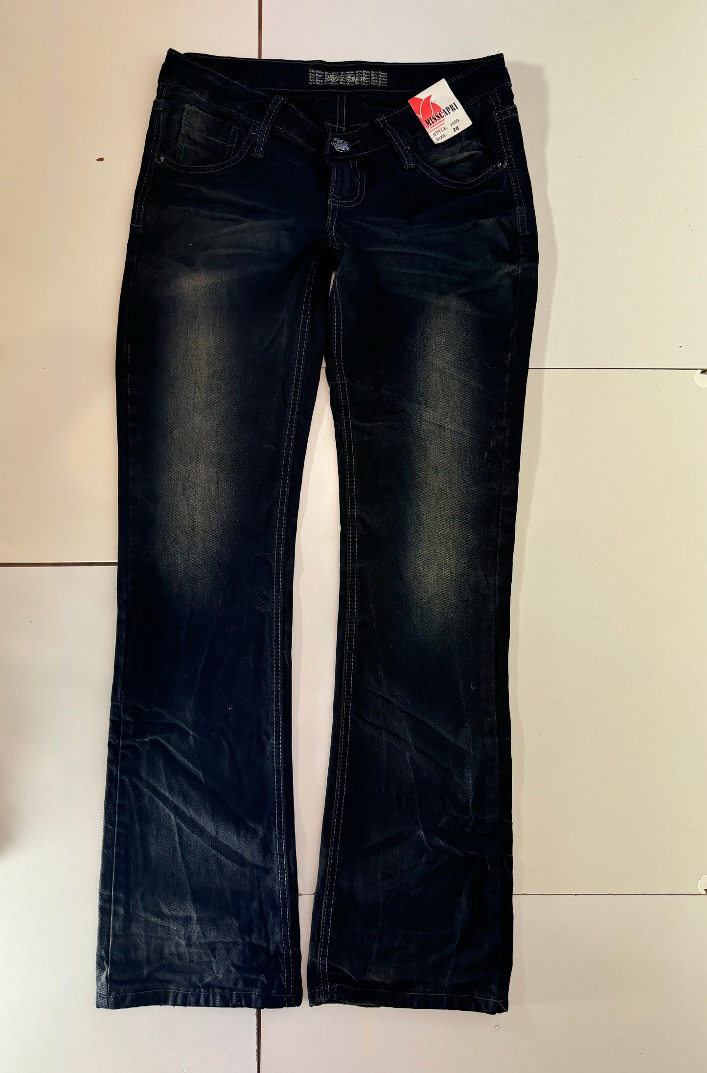 Lågmidjade jeans stl: S