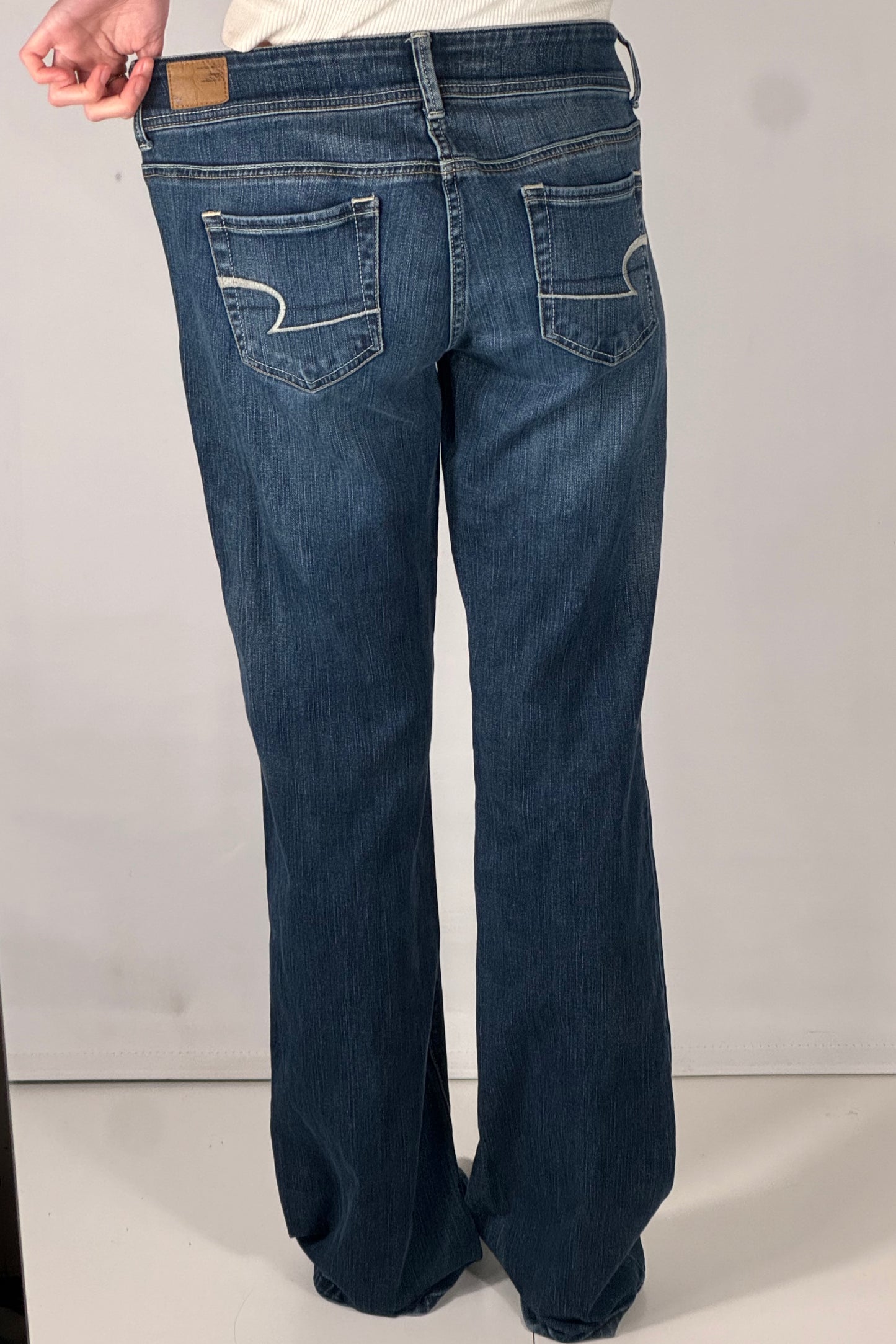 Lågmidjade jeans stl: M