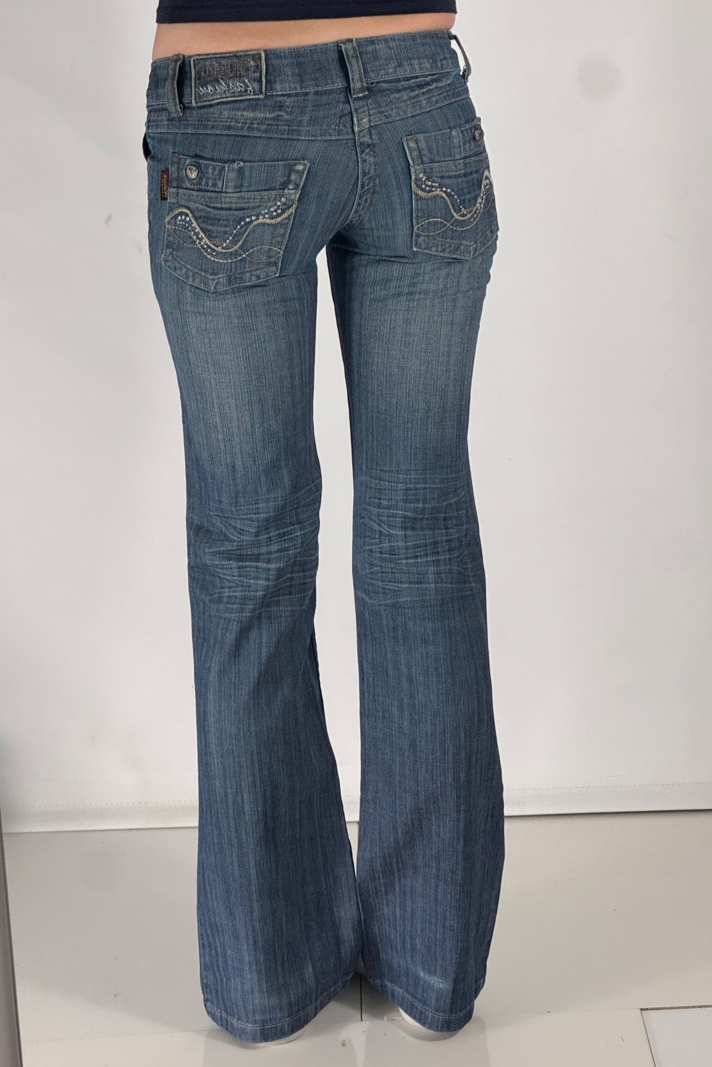 Lågmidjade jeans stl: XS