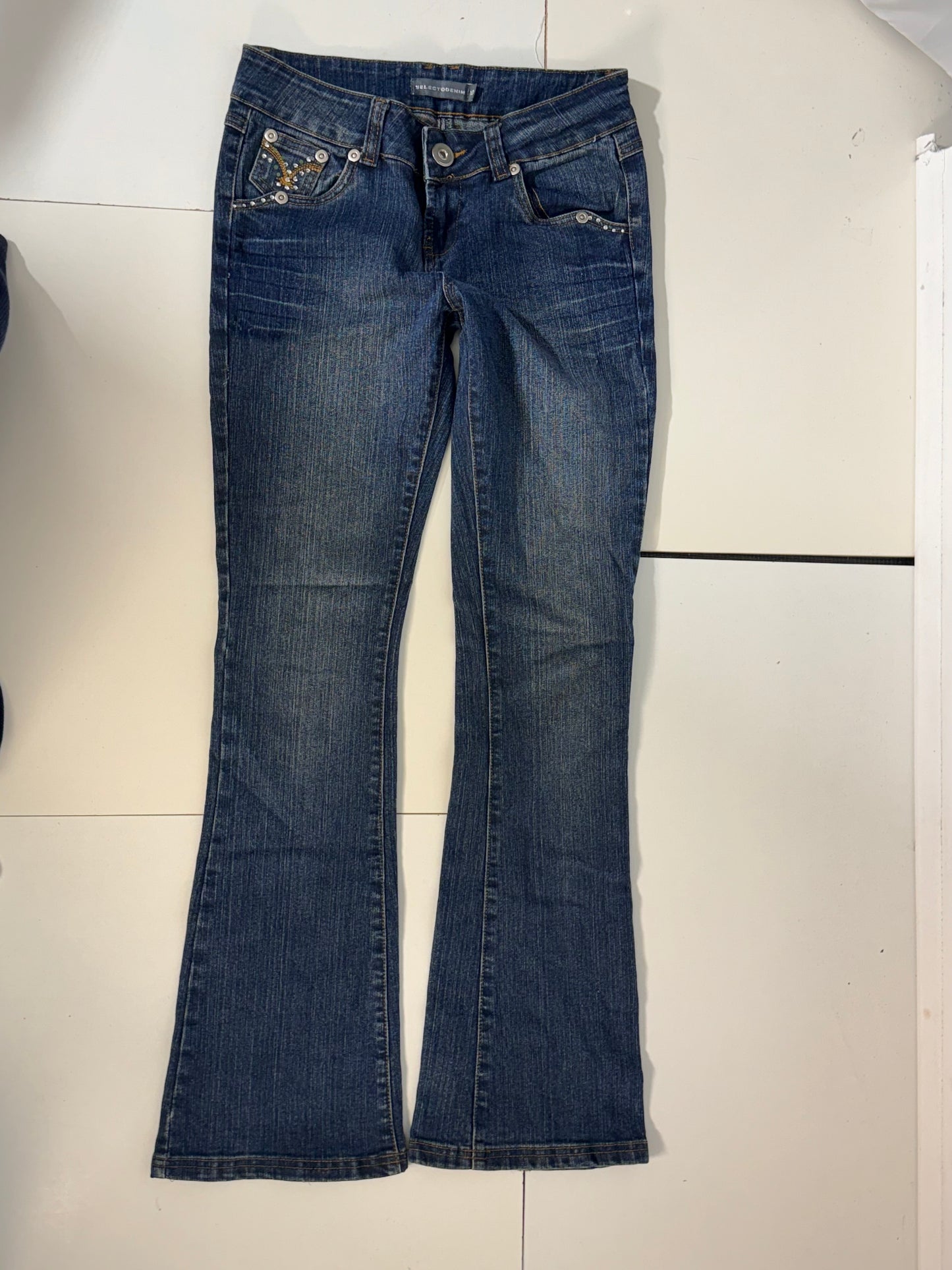 Lågmidjade jeans stl: XS