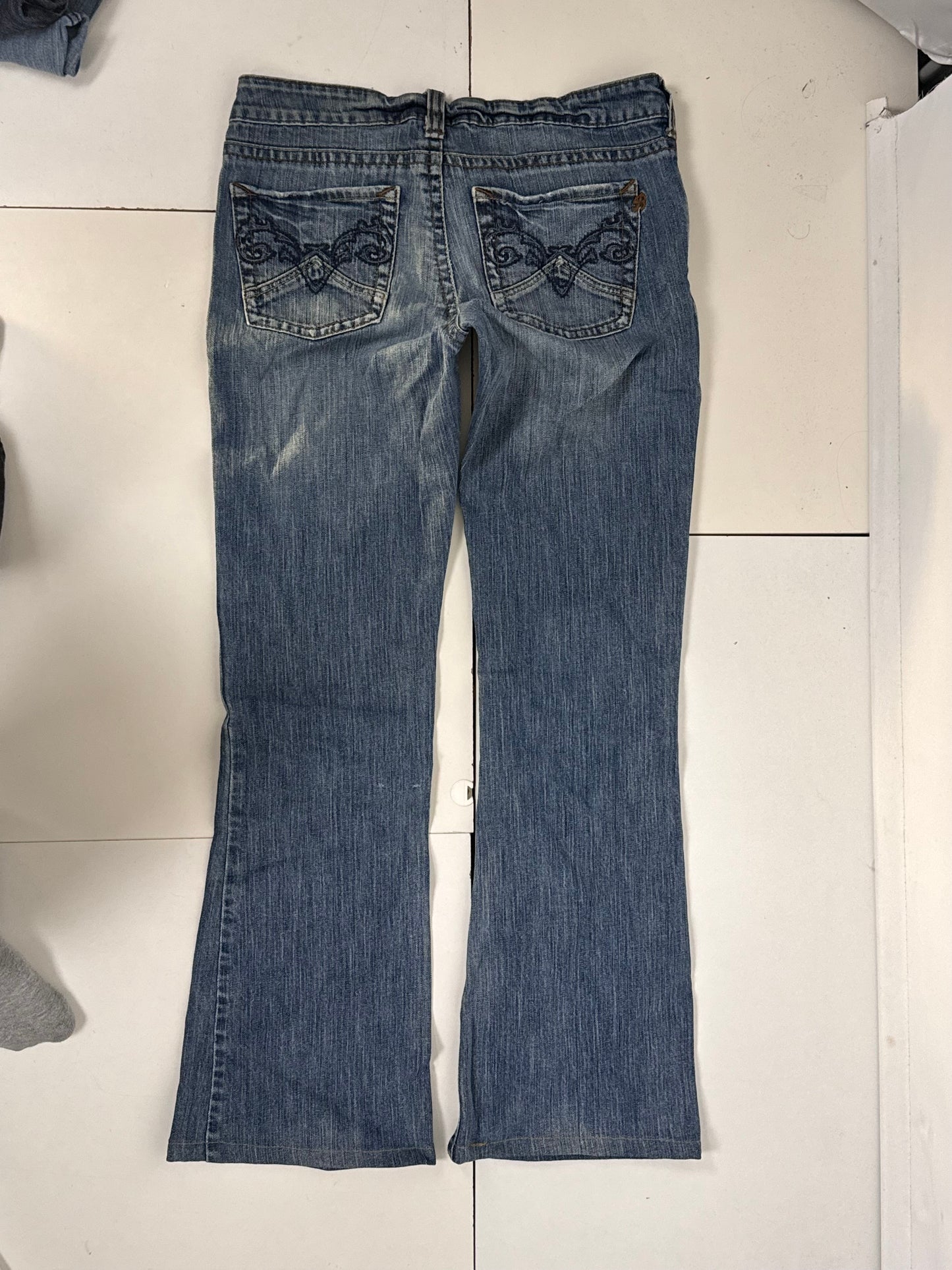 Lavtaljede jeans str: S